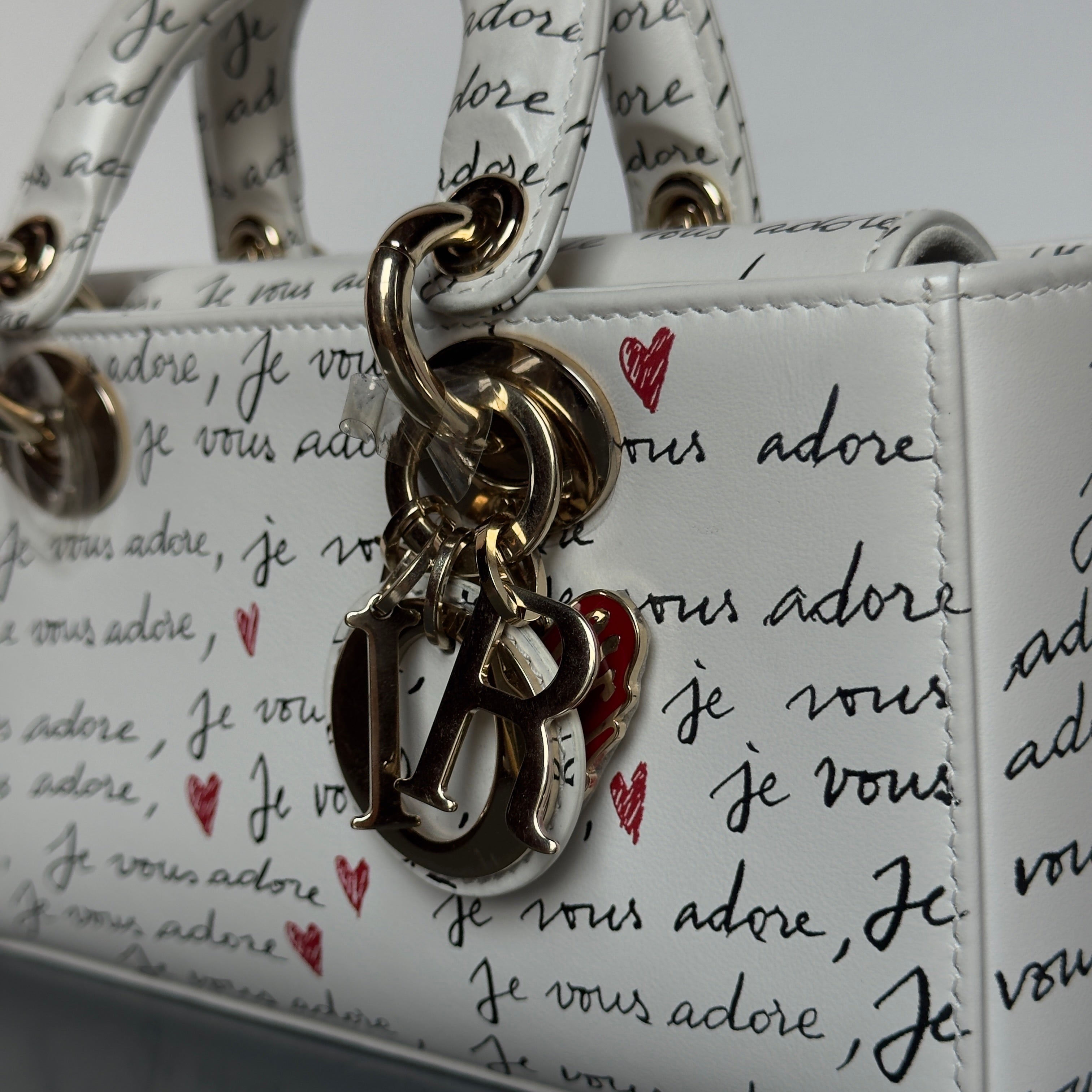 Christian Dior Je Vous Adore Lady D-Joy Dior Amour Bag - Queen May