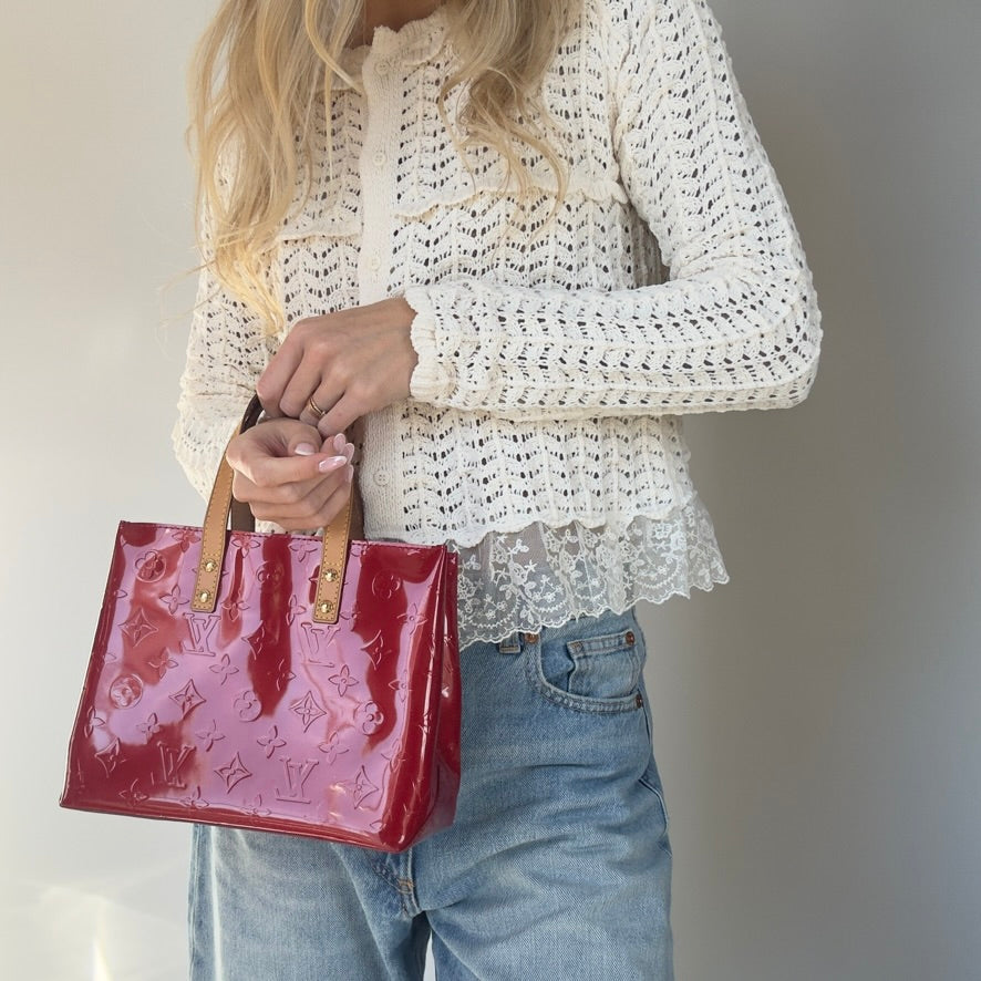 Louis Vuitton Vernis Reade PM Red - Queen May