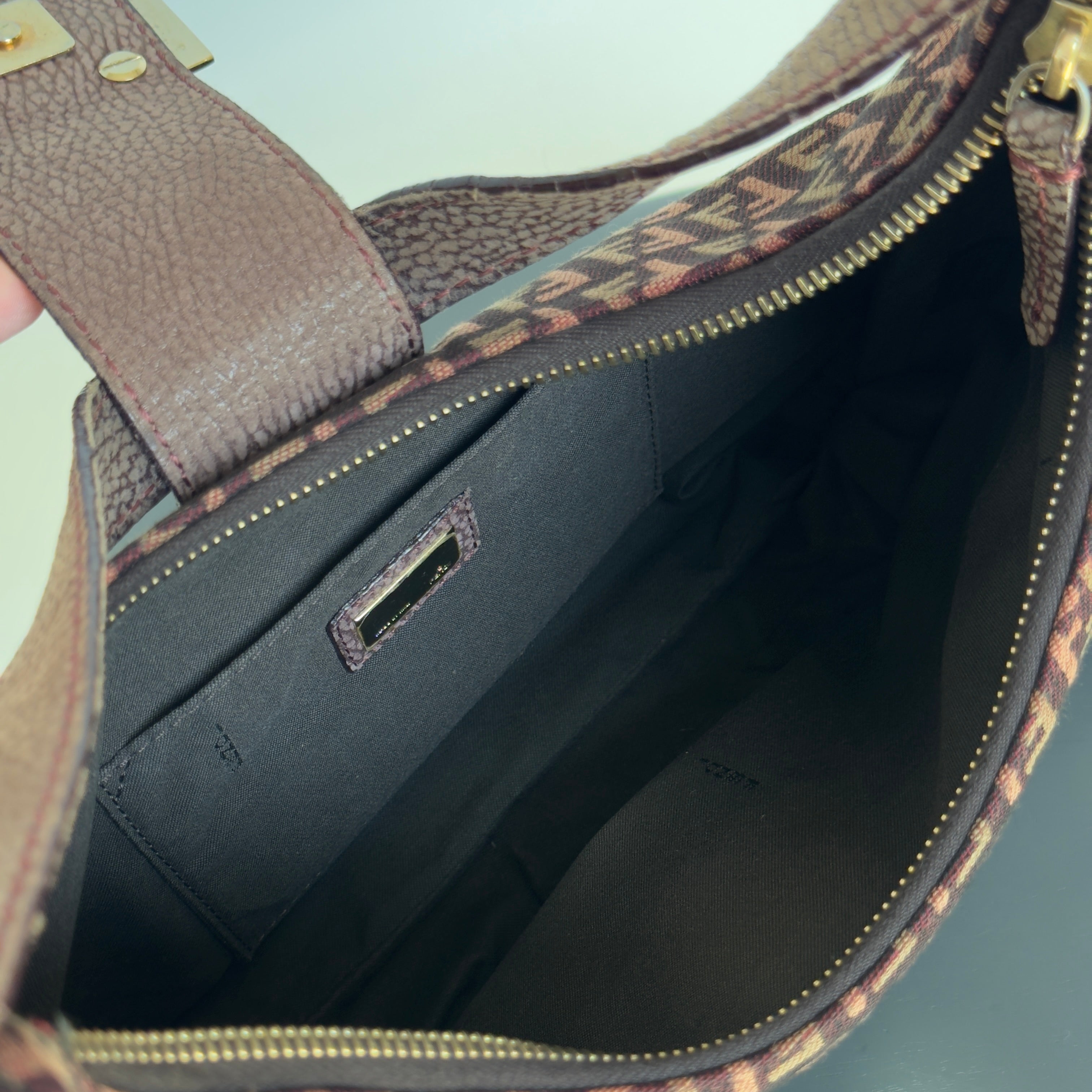 Fendi Zucchino Hobo Bag - Queen May