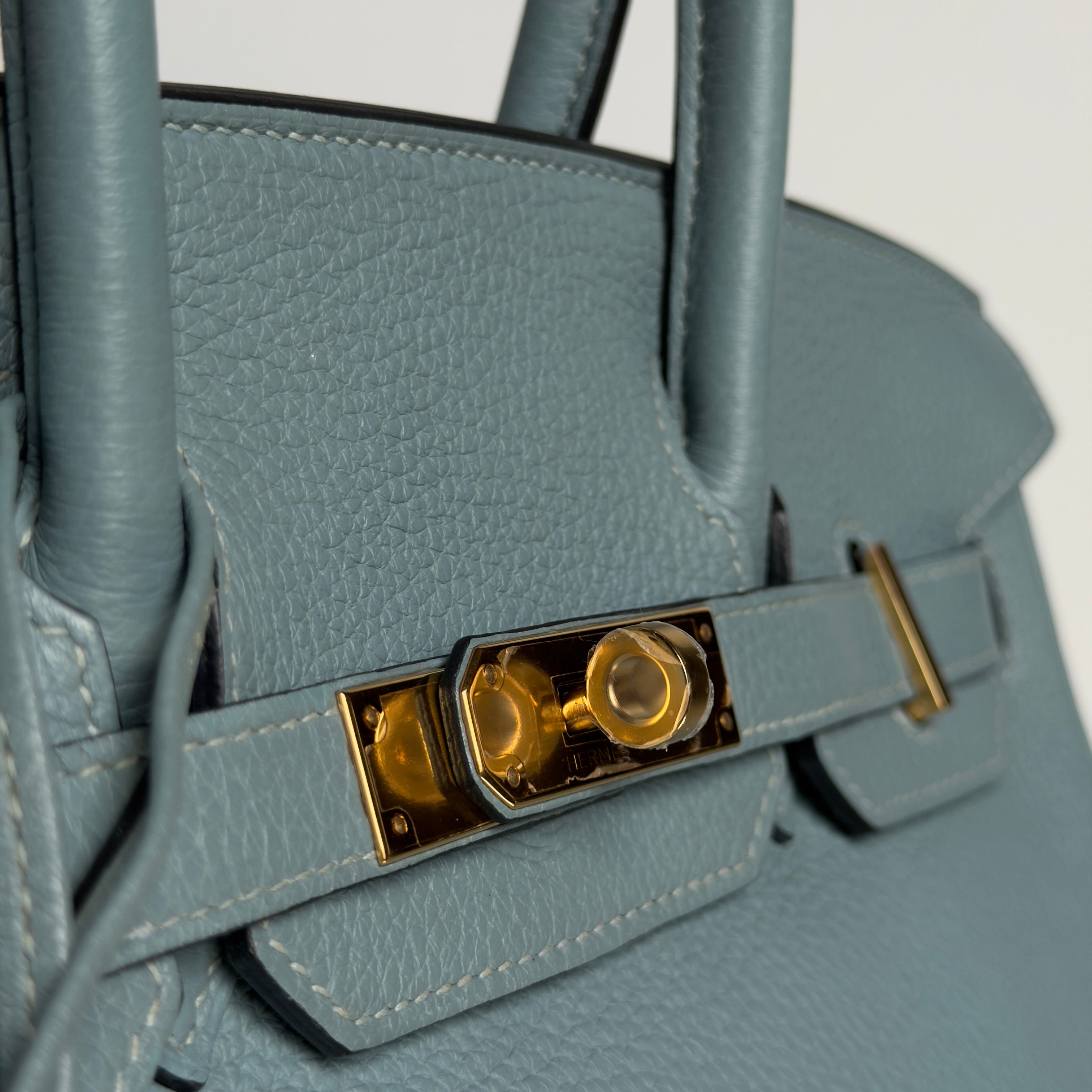 Hermes Birkin 30 Togo 2015 Light Blue