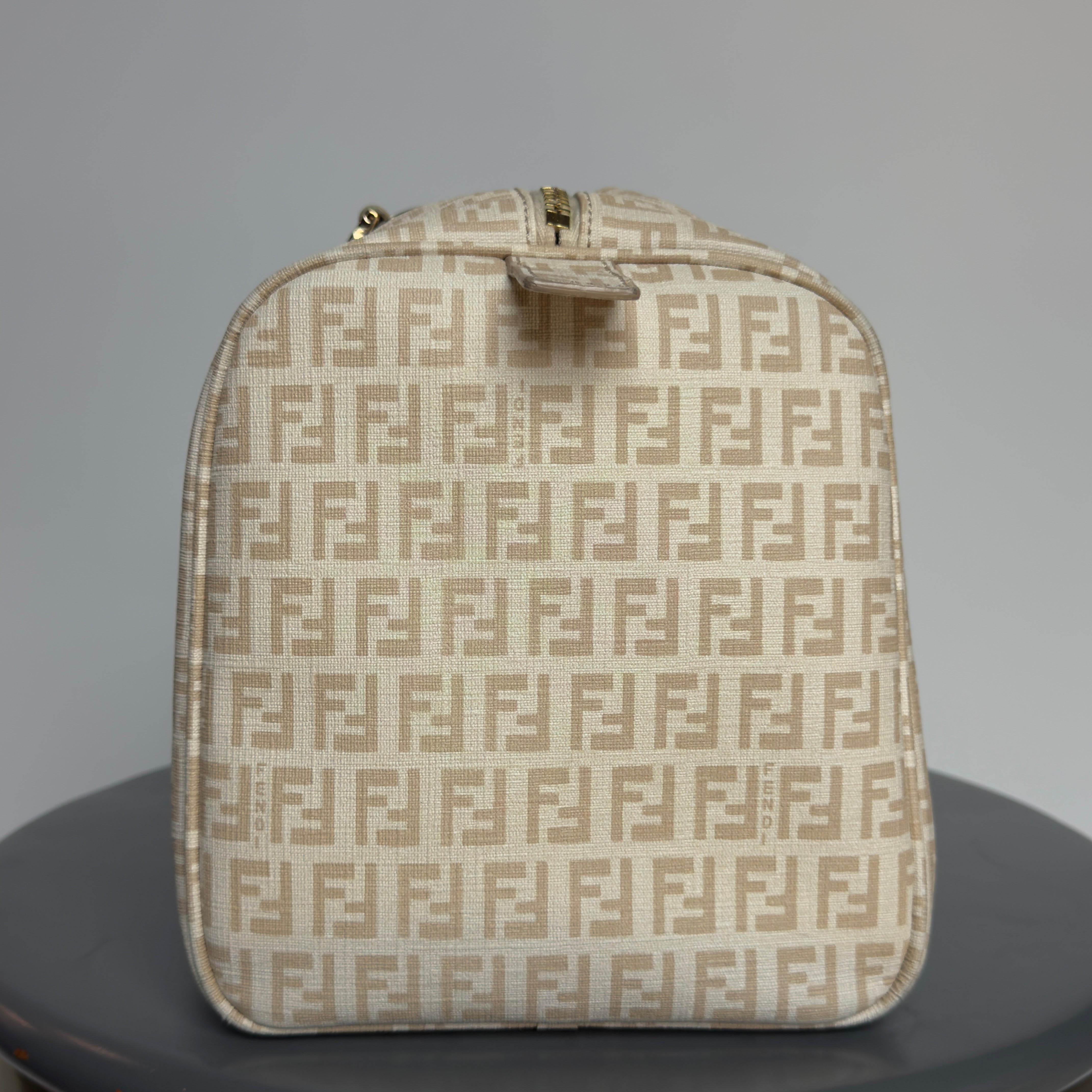 Fendi Zucchino Boston Bag