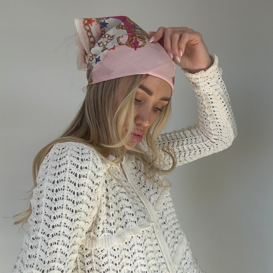 Celine Eiffel Tower Scarf - Queen May