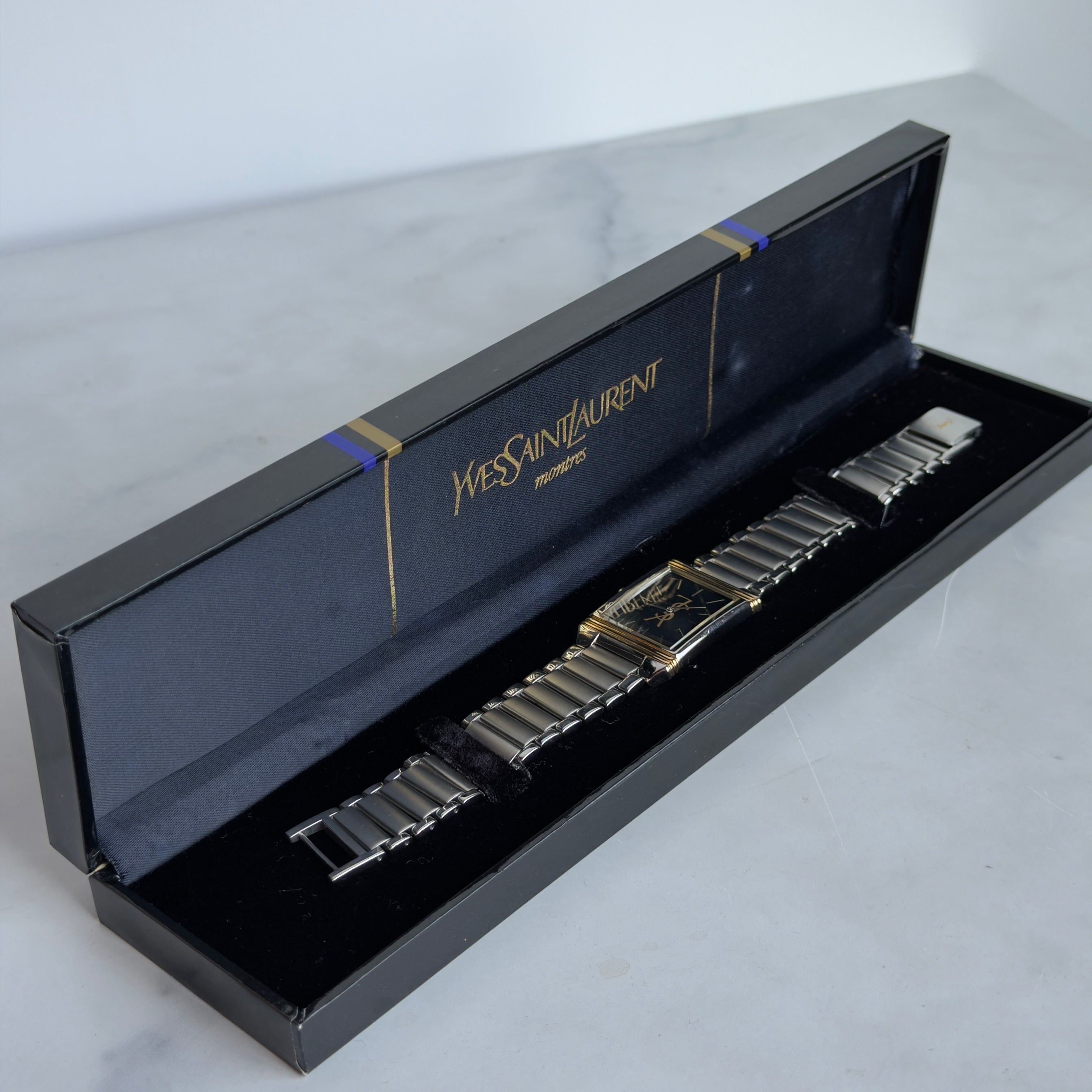 Yves Saint Laurent Square Dial Watch