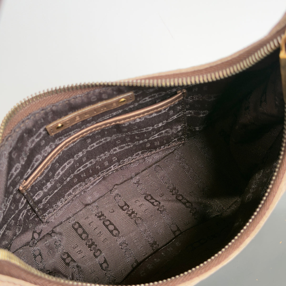 Celine Suede Triomphe Shoulder Bag