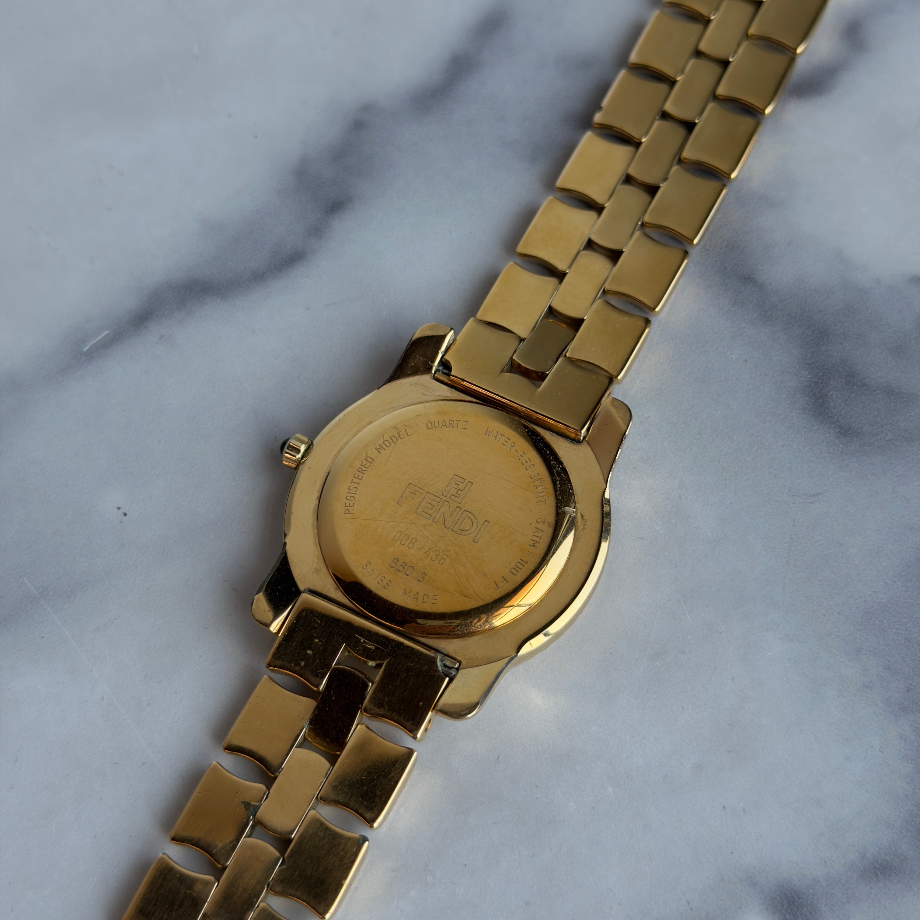 Vintage Rare Fendi Interchangeable Bezel Watch