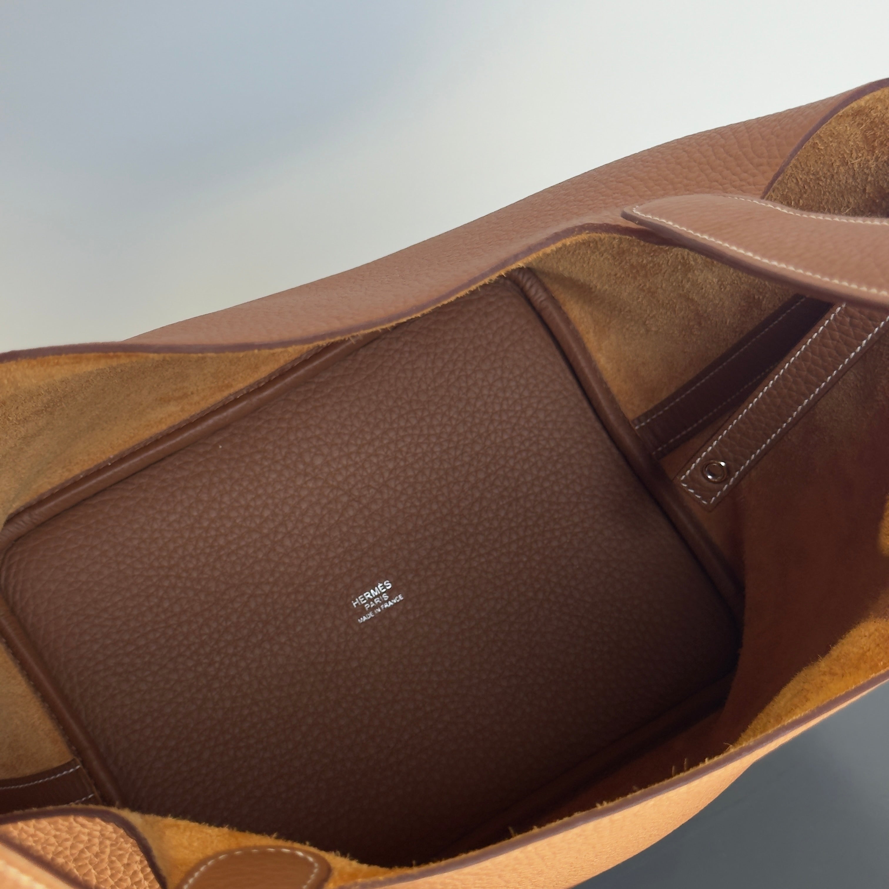 Hermes Clemence Picotin 22 Brown