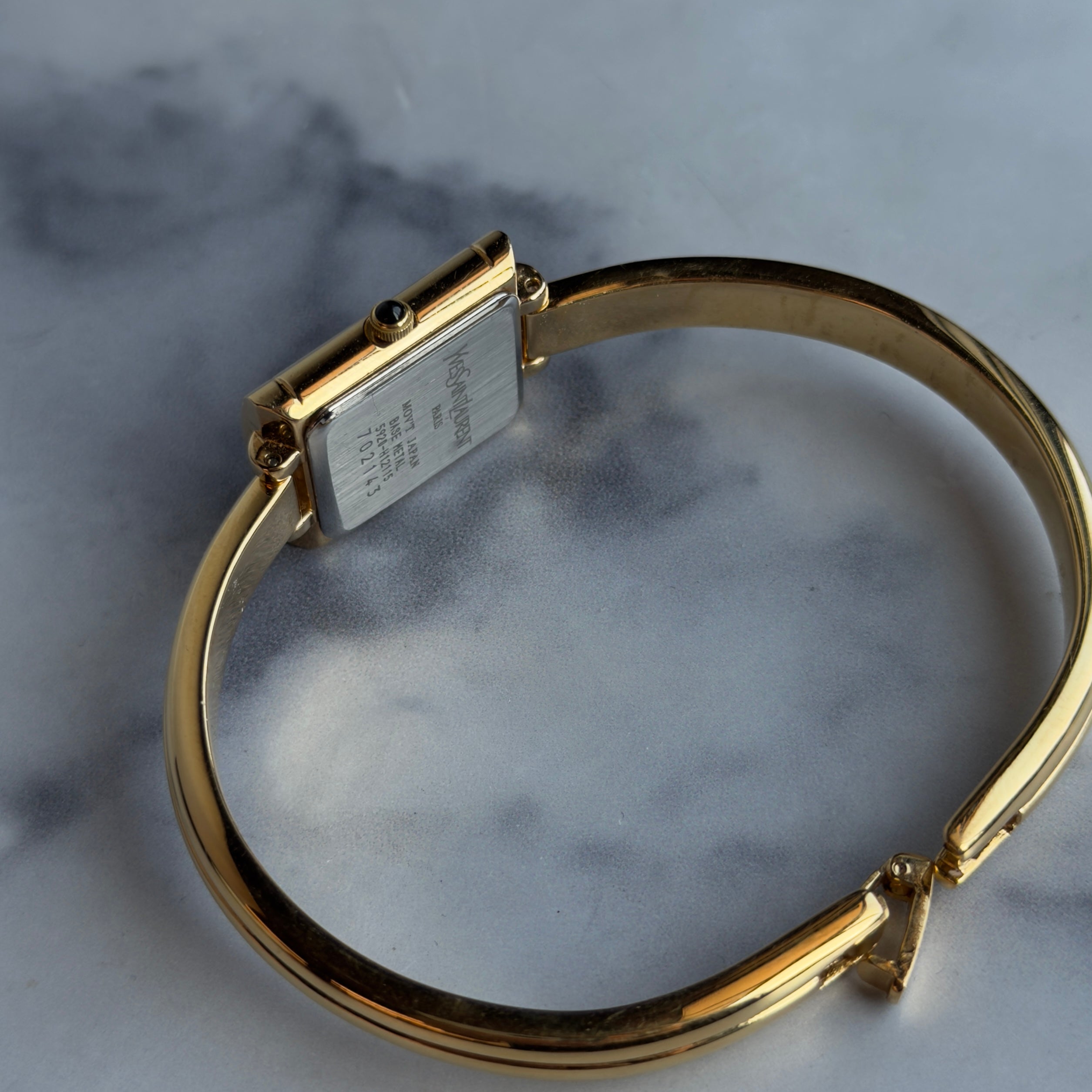 Rare Yves Saint Laurent Bangle Watch