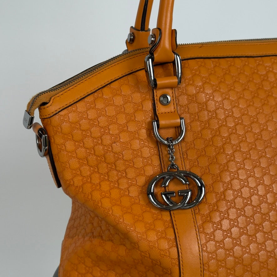 Gucci Soft Micro Guccissima Dome Satchel - Queen May
