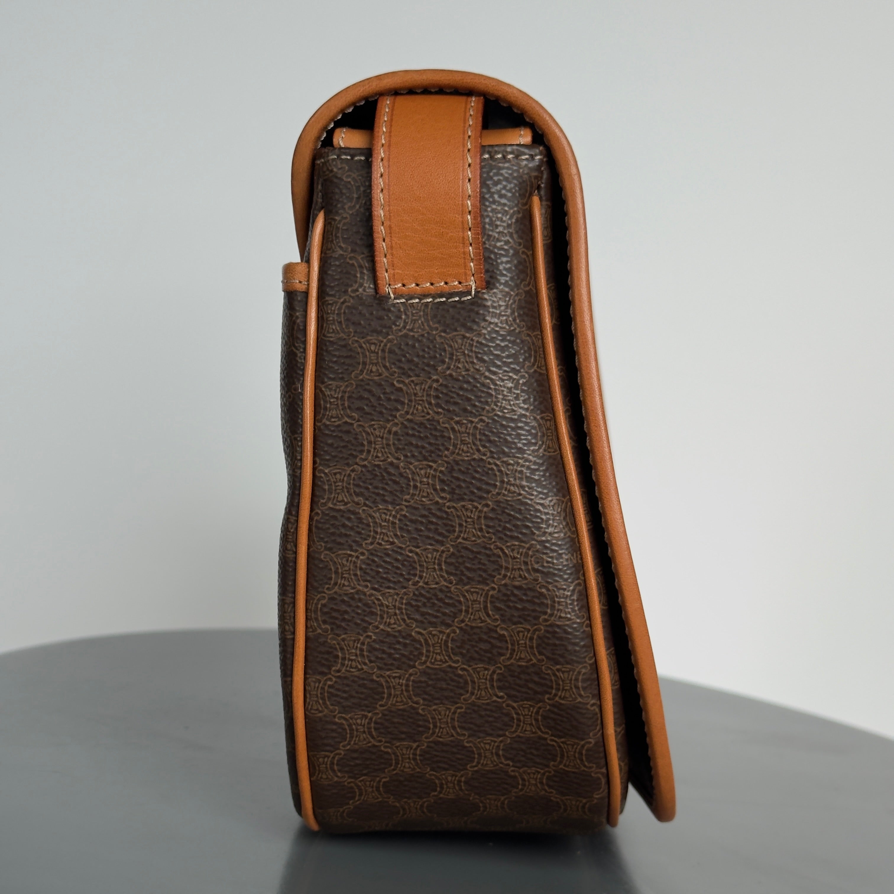 Vintage Celine Macadam Triomphe Shoulder Bag - Queen May