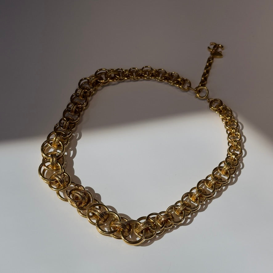 Vintage Chanel CC Choker Necklace - Queen May