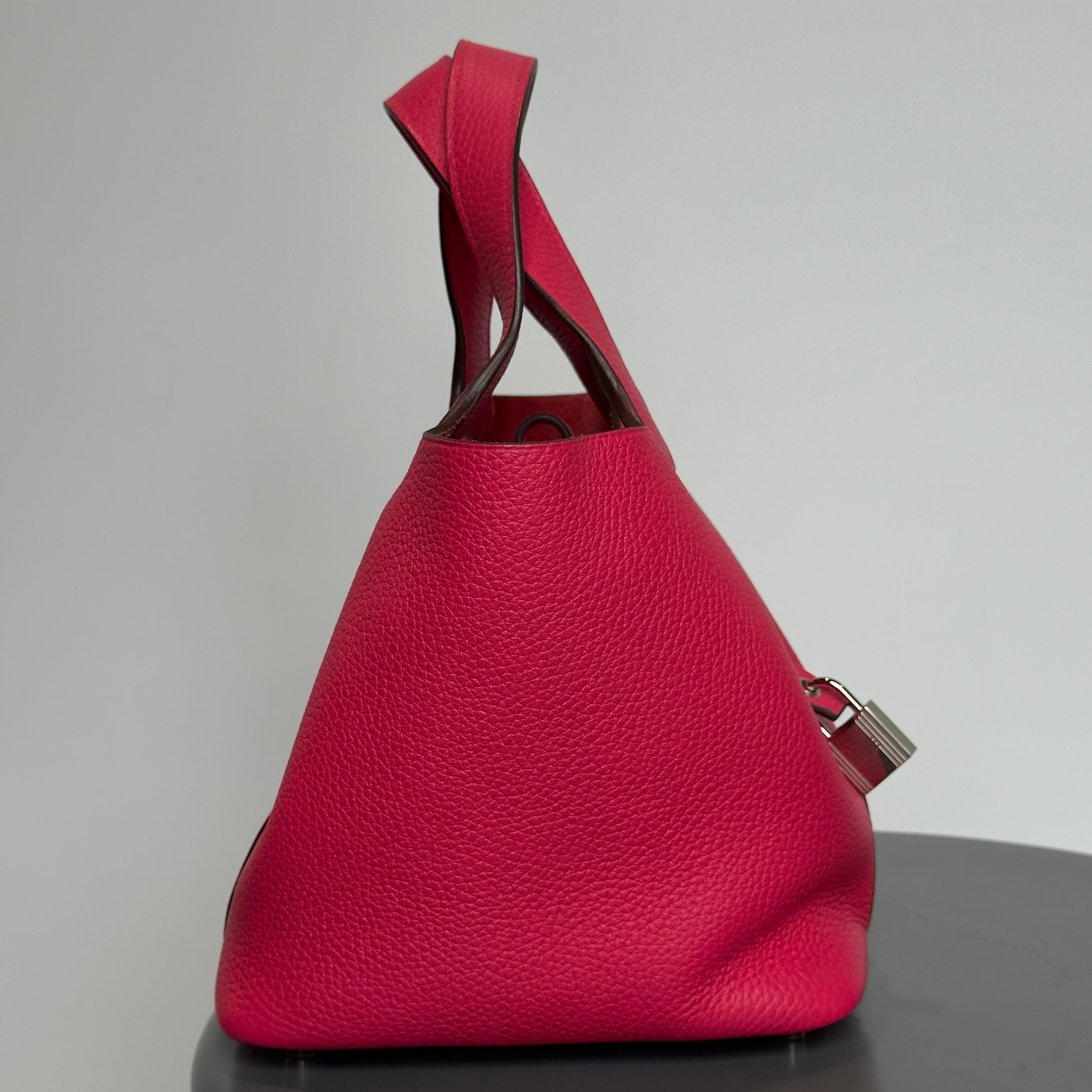 Hermes Picotin 18 Rose Extreme Clemence 2019