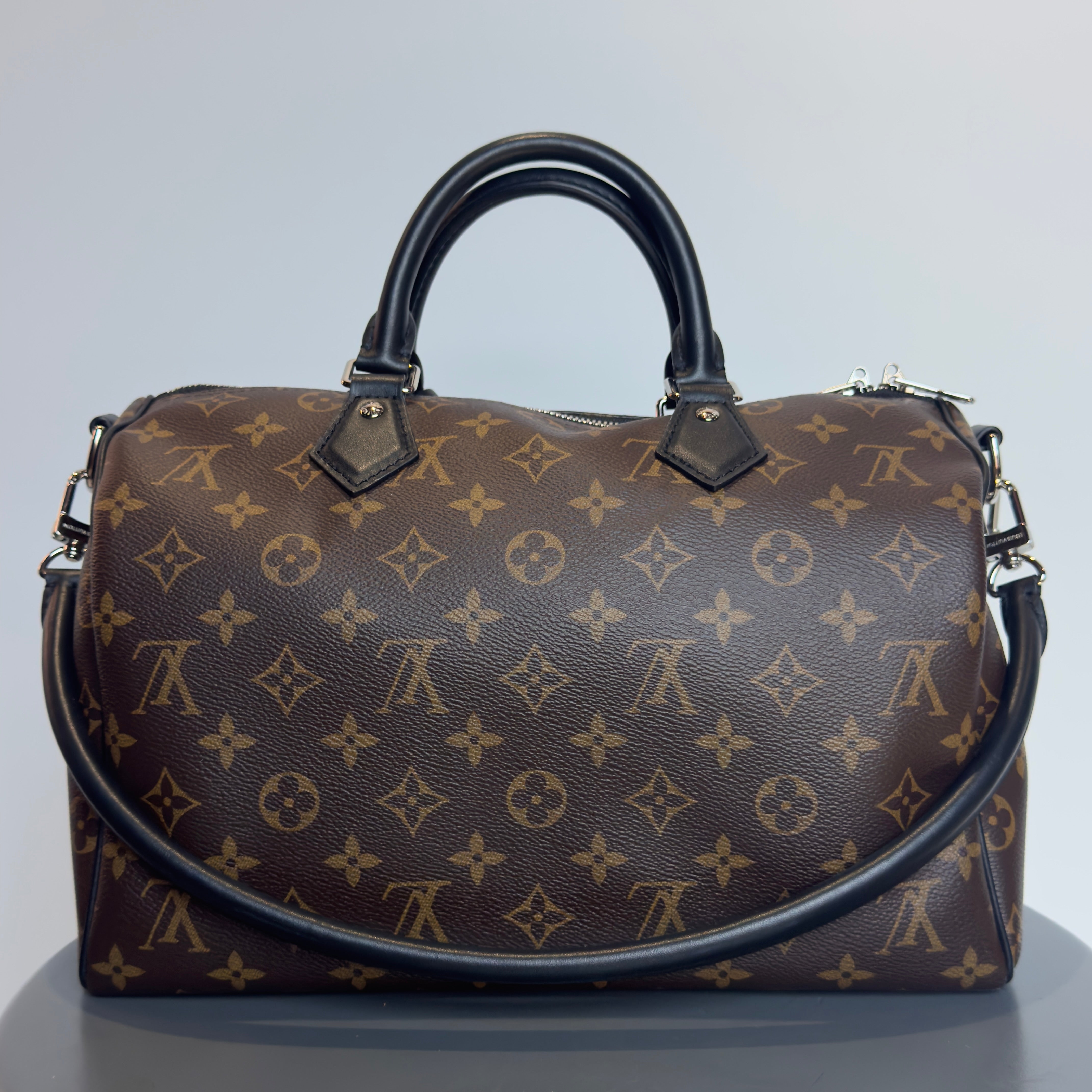 Louis Vuitton Monogram Dark Speedy Soft Speedy 30