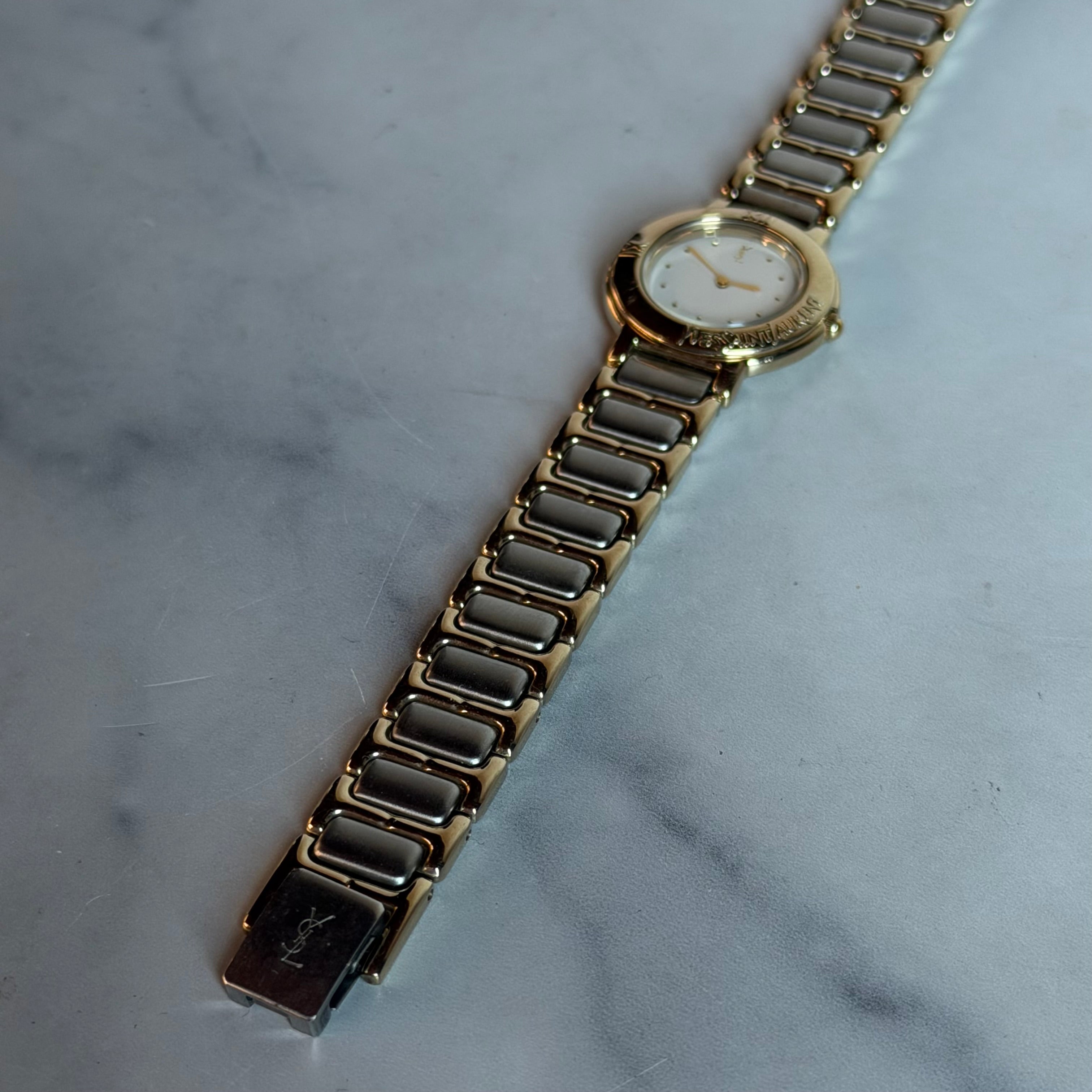 Yves Saint Laurent Two Tone Ladies Watch