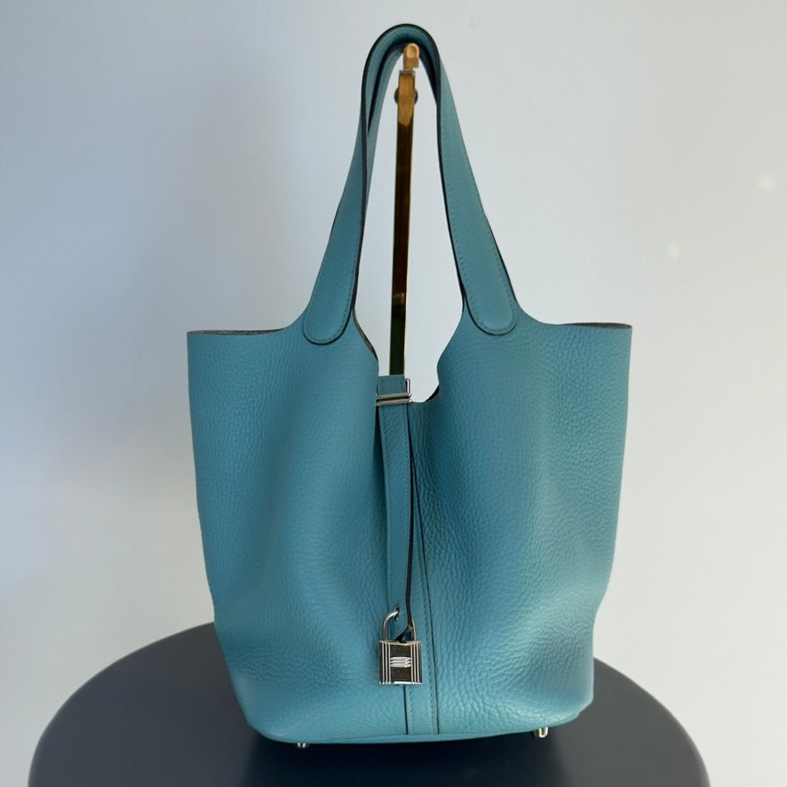 Hermes Picotin 22 Clemence Palladium Hardware - Queen May