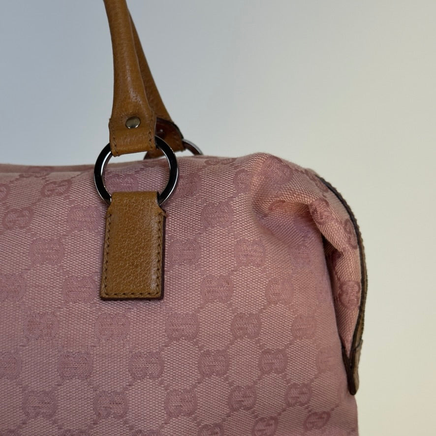 Gucci Canvas Boston Bag - Queen May