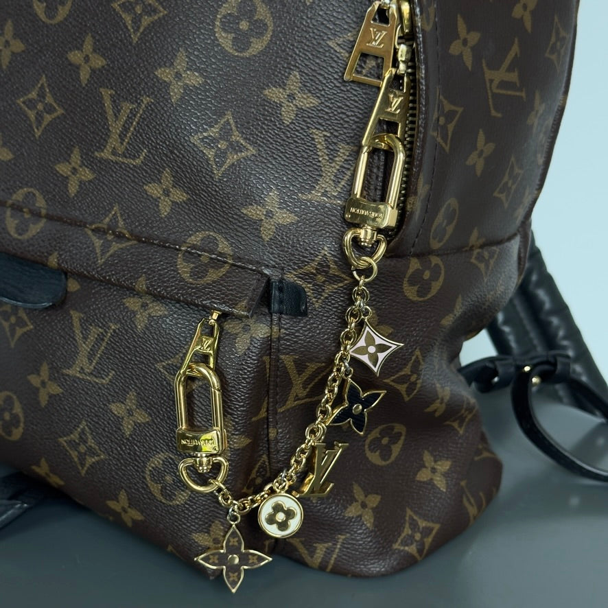 Louis Vuitton Fleur De Monogram Chain Bag/Phone Charm - Queen May
