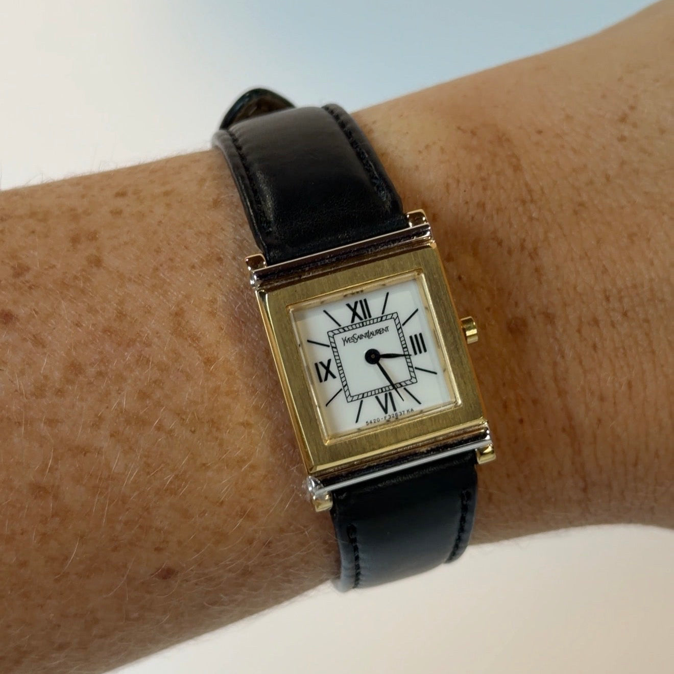 YSL Square Vintage Watch on original strap - Queen May