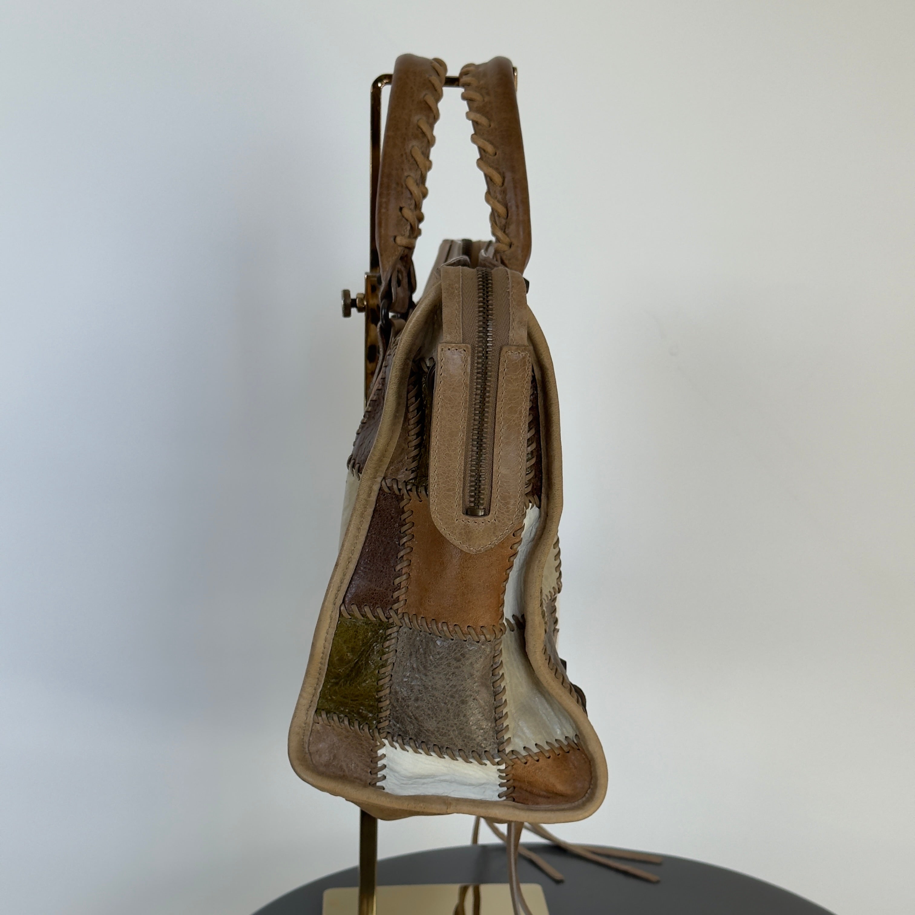 Balenciaga Agneau Patchwork City Bag - Queen May