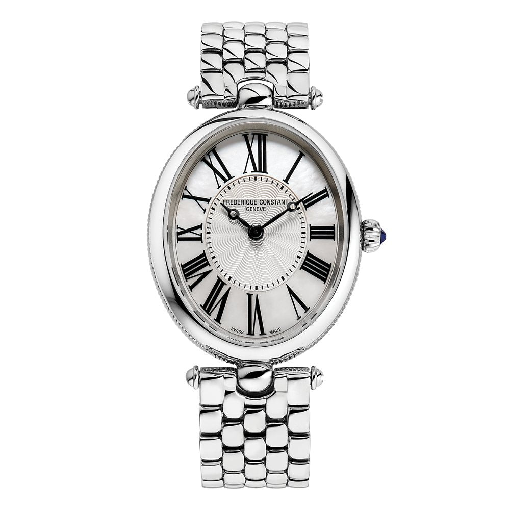 Frederique Constant Classics Art Deco Oval White Dial - Queen May