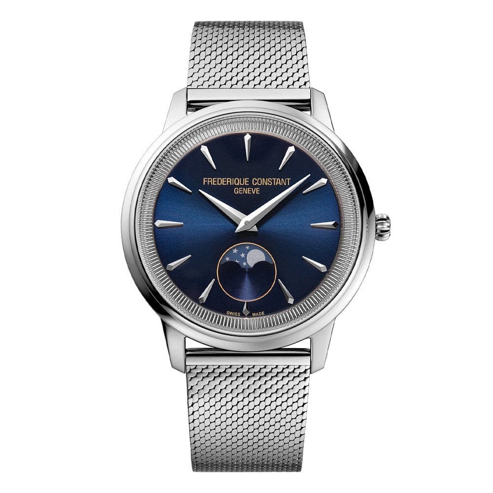 Frederique Constant Classics Moneta Moonphase Blue - Queen May