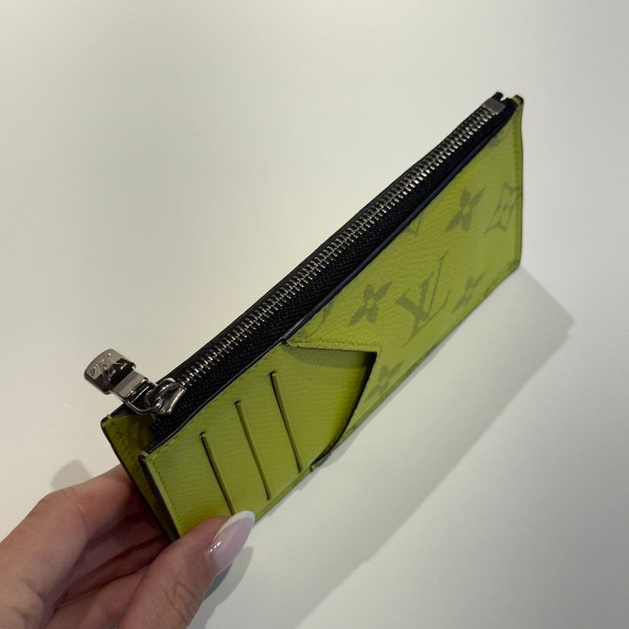 Louis Vuitton Monogram Taigarama Card Holder - Queen May
