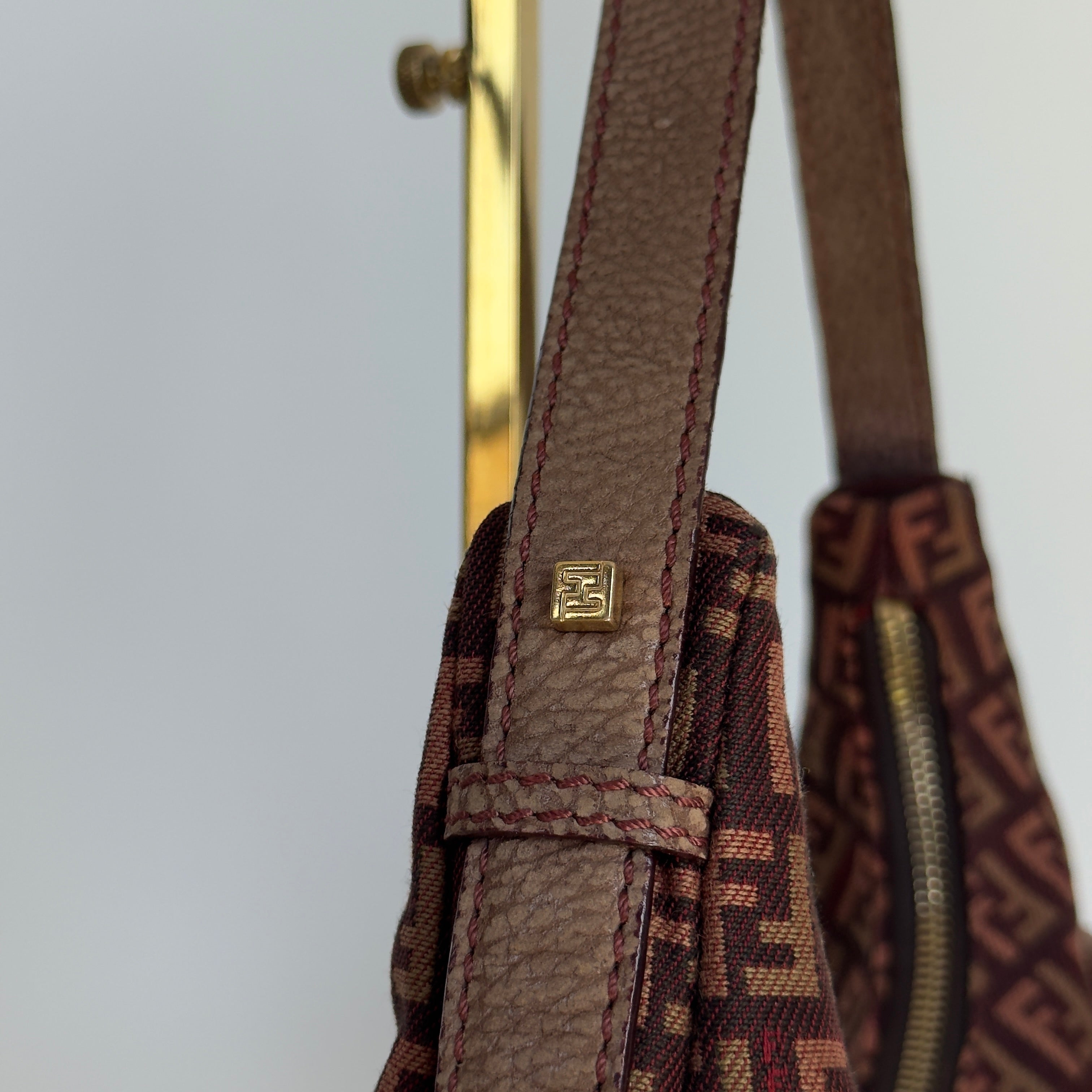 Fendi Zucchino Hobo Bag - Queen May