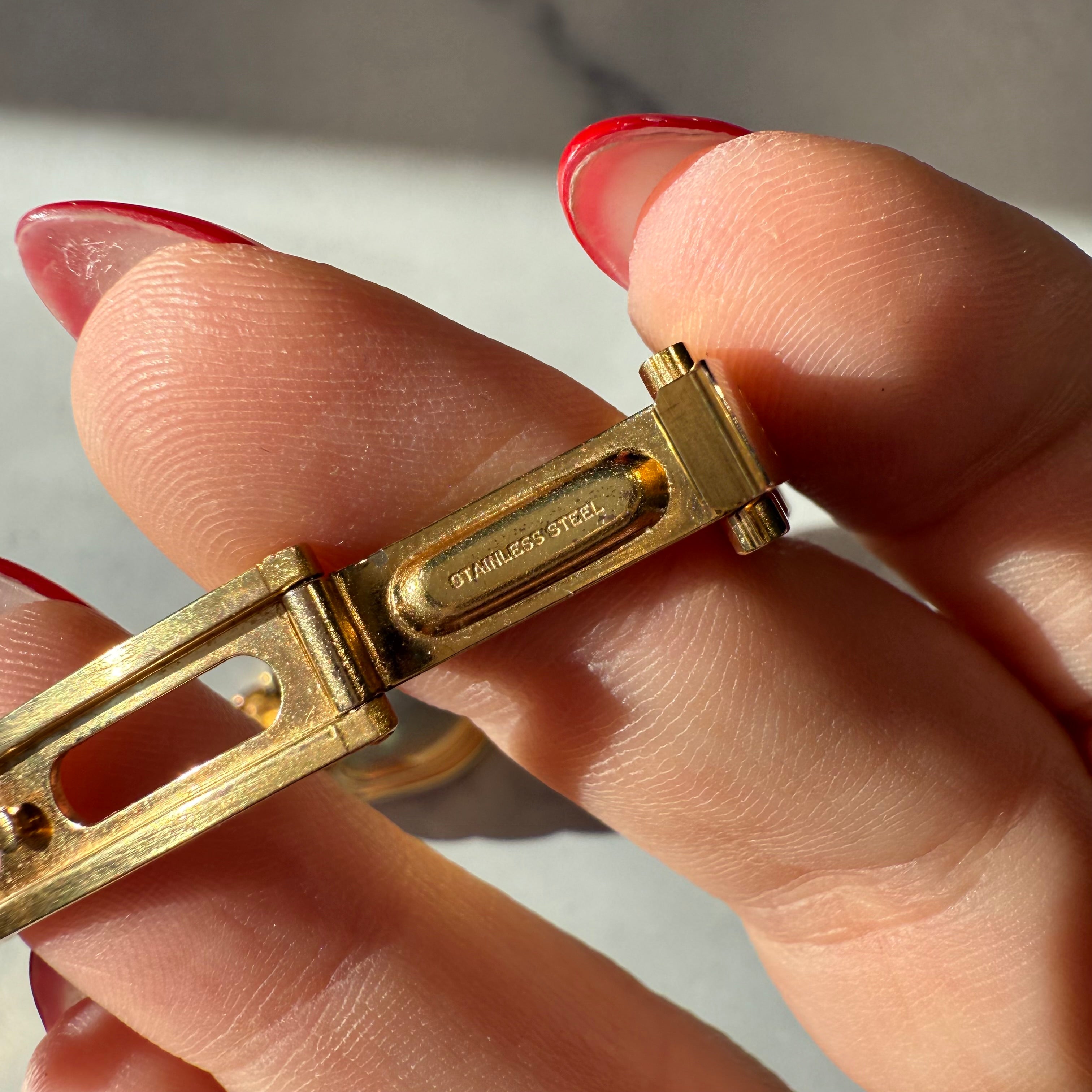 Rare Vintage Gucci Horsebit Watch - Queen May