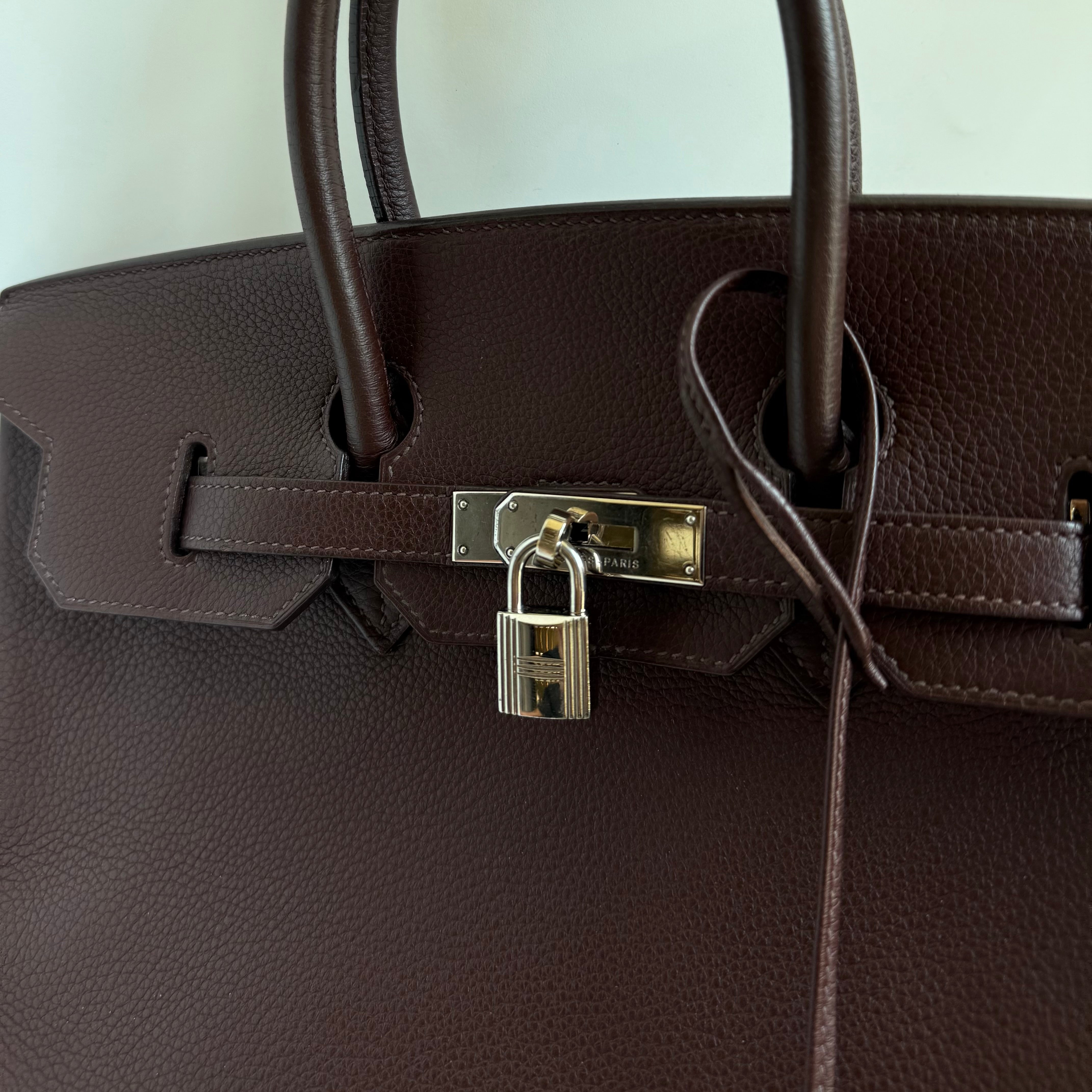 Hermes Birkin 35 Togo Leather Havane Palladium Hardware 2004 - Queen May