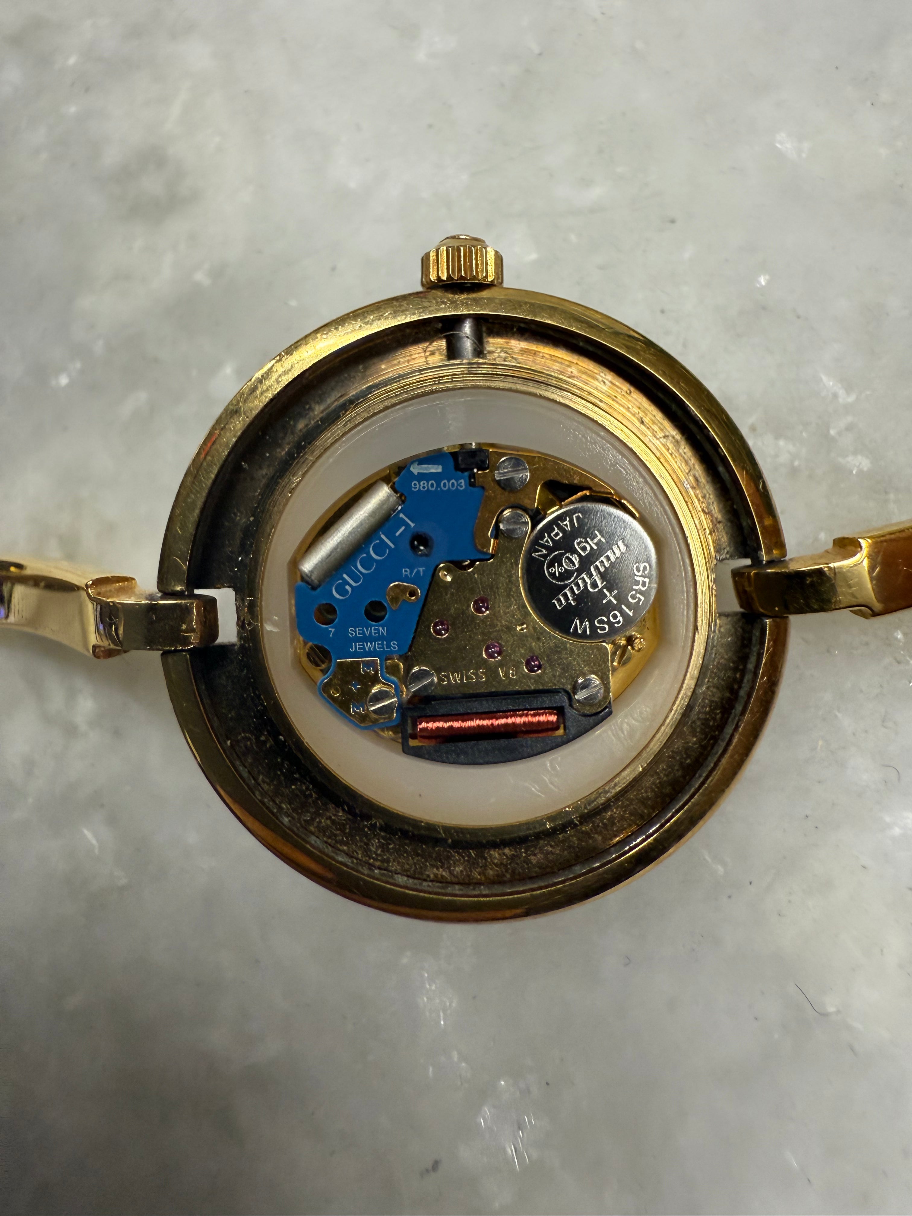 Vintage Gucci Interchangeable Bezel Watch - Queen May
