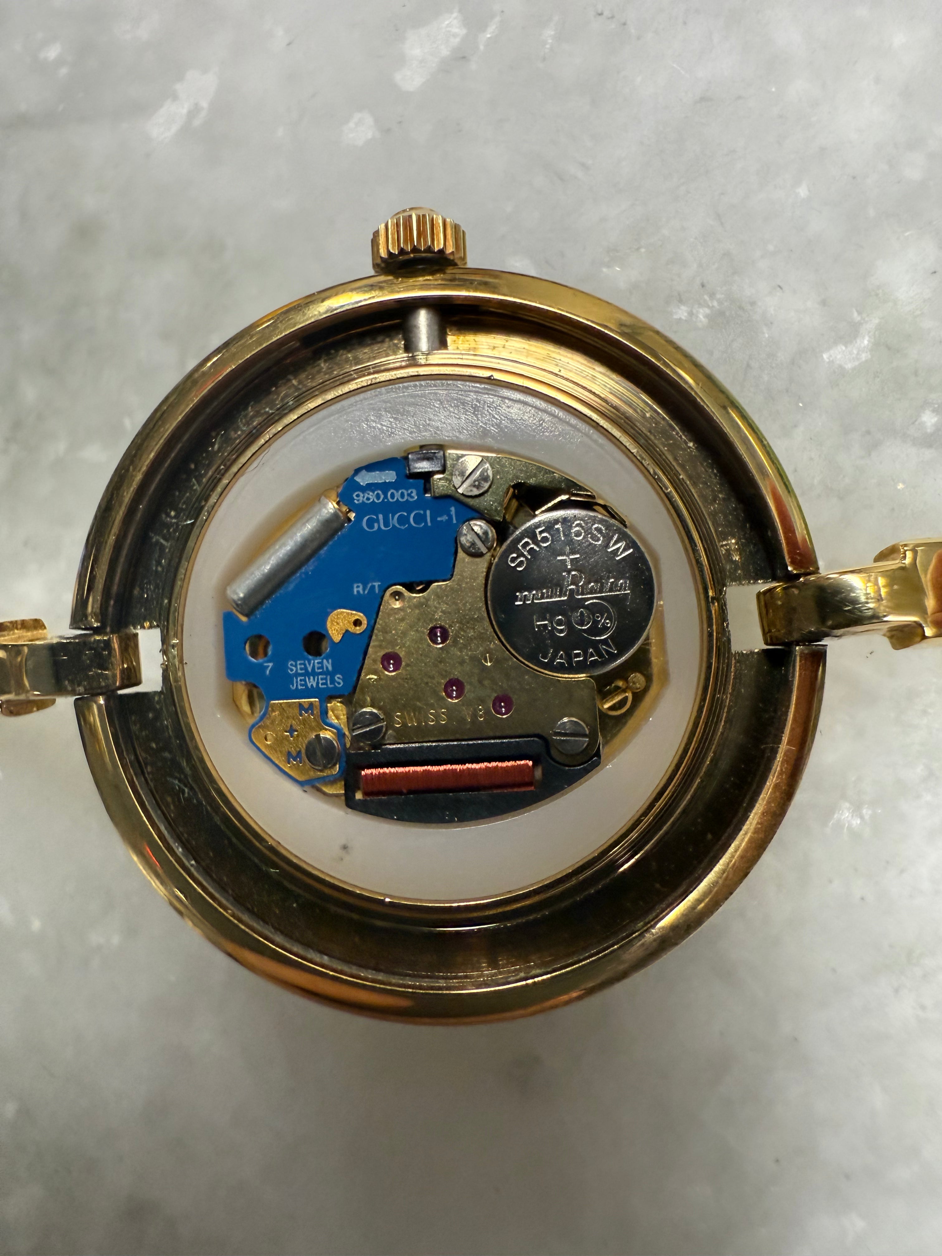 Vintage Gucci Interchangeable Bezel Watch - Queen May