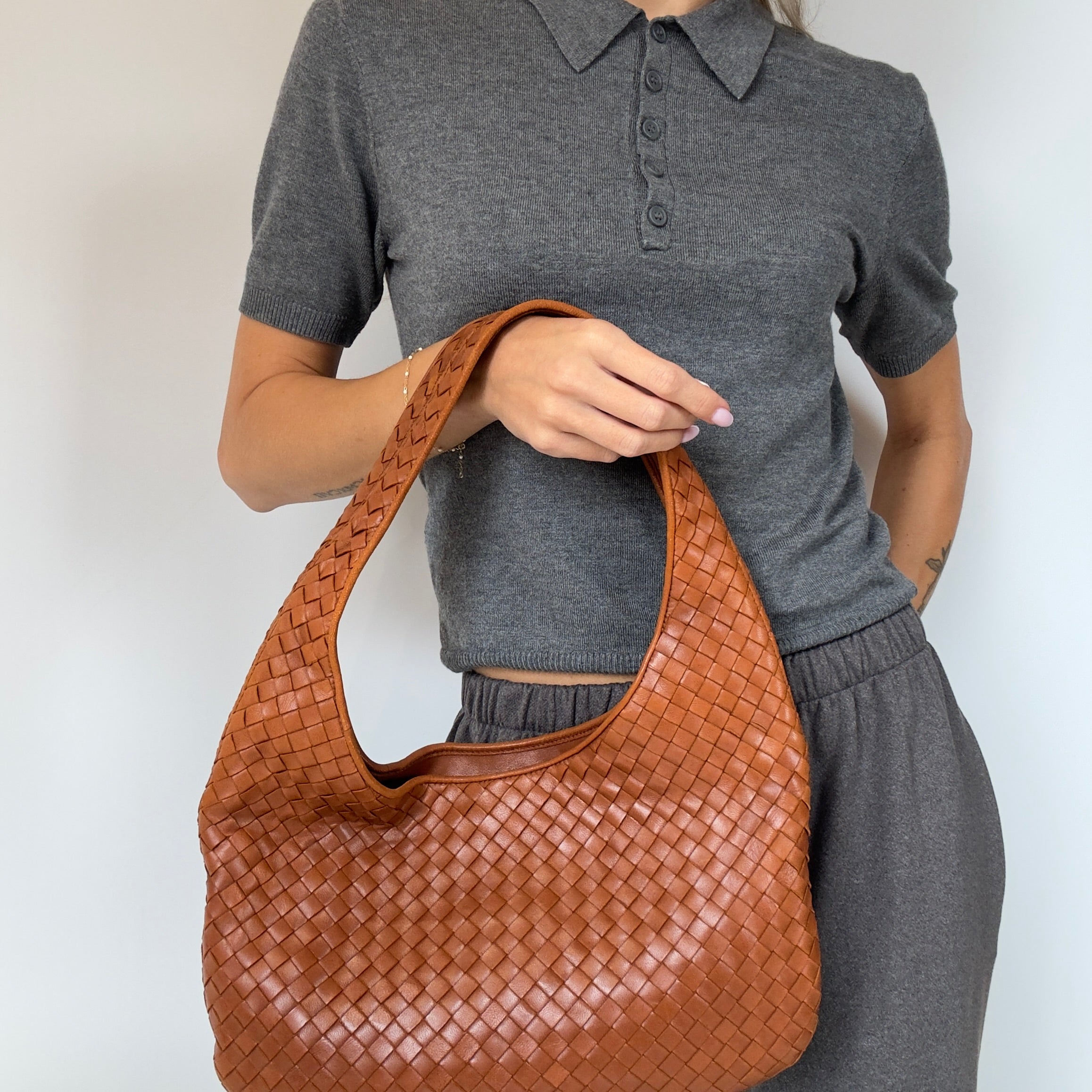 Bottega Veneta Intrecciato Mini Hobo - Queen May