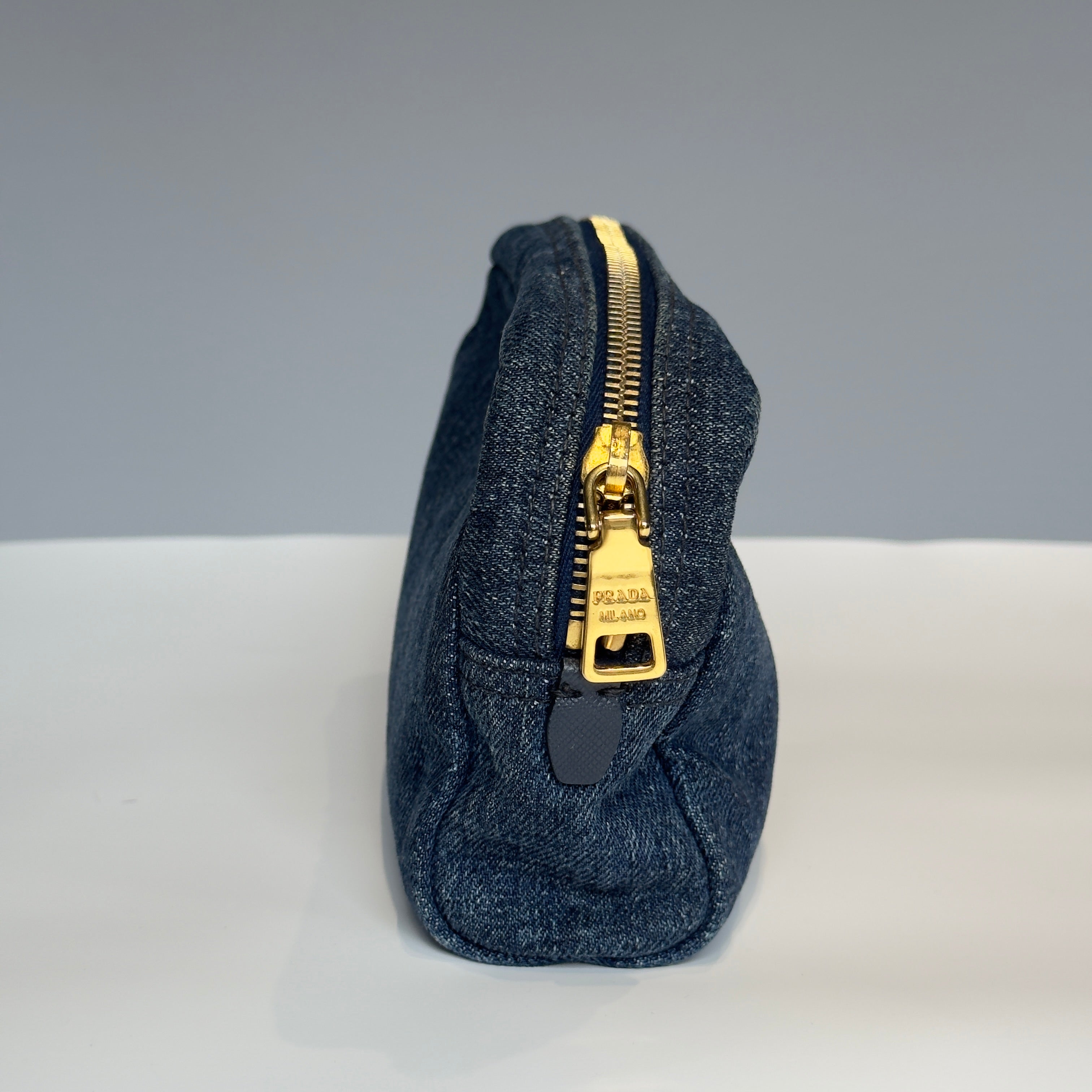 Prada Denim Pouch - Queen May