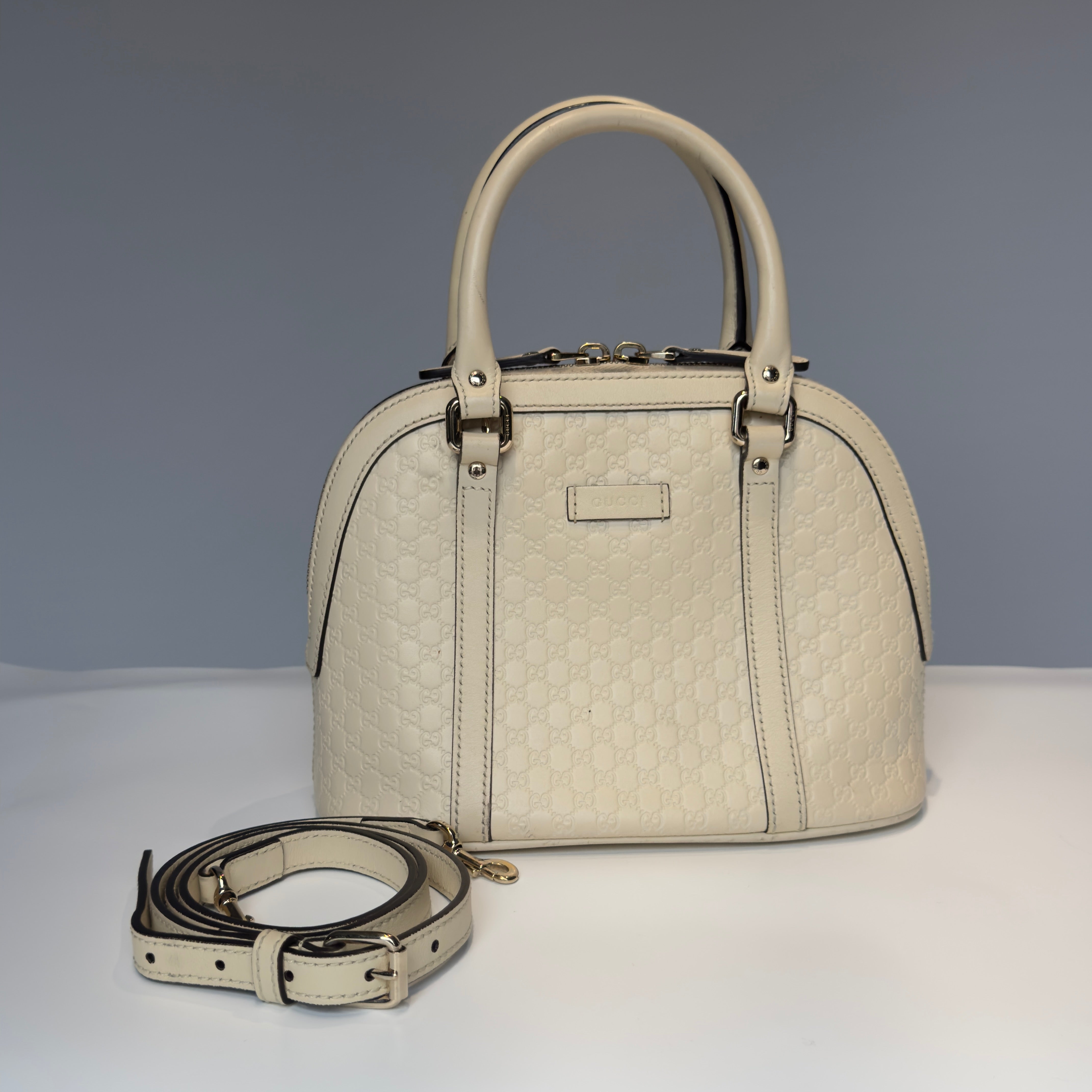 Gucci Mini Microguccissima Dome Bag - Queen May