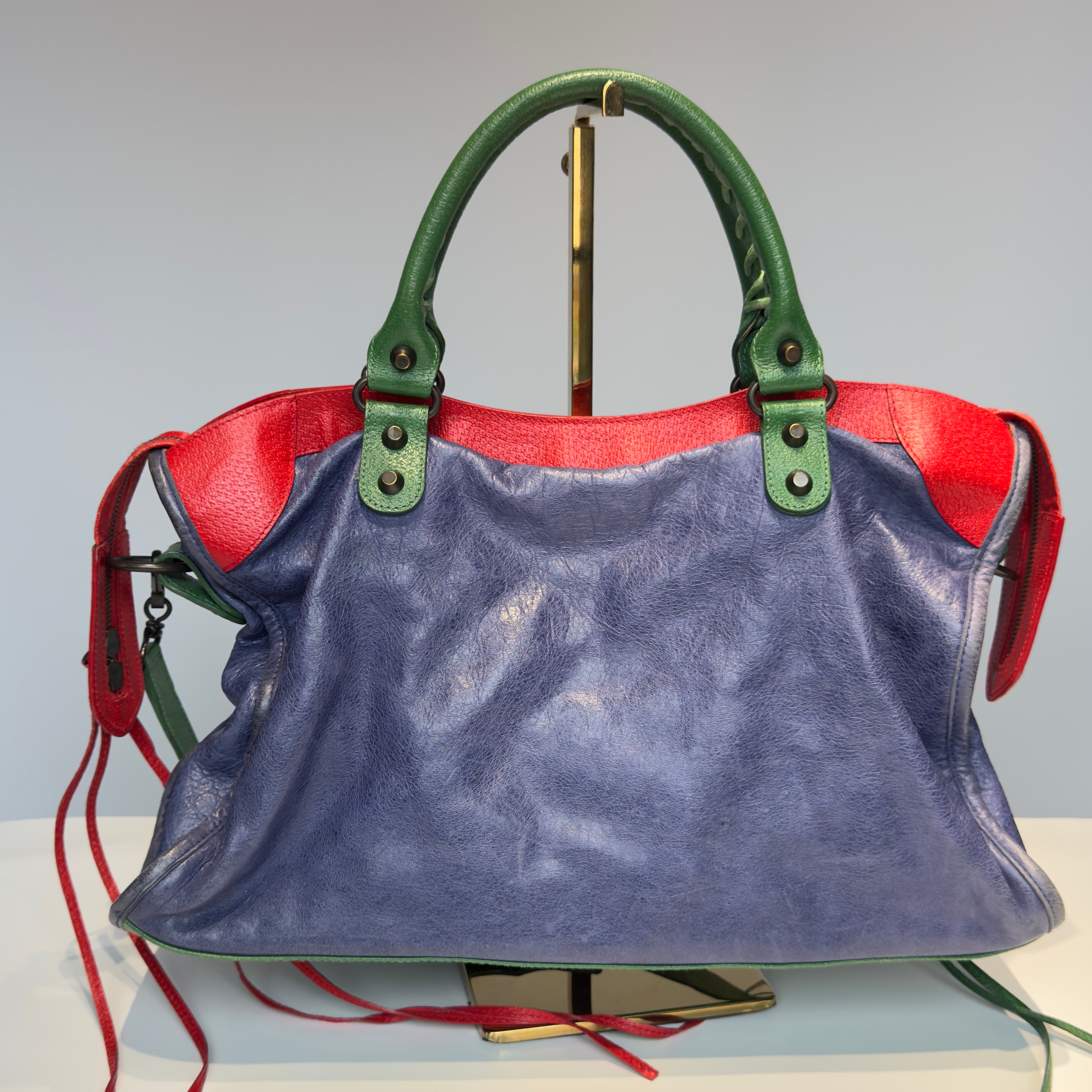 Balenciaga Multicolor First City Bag - Queen May