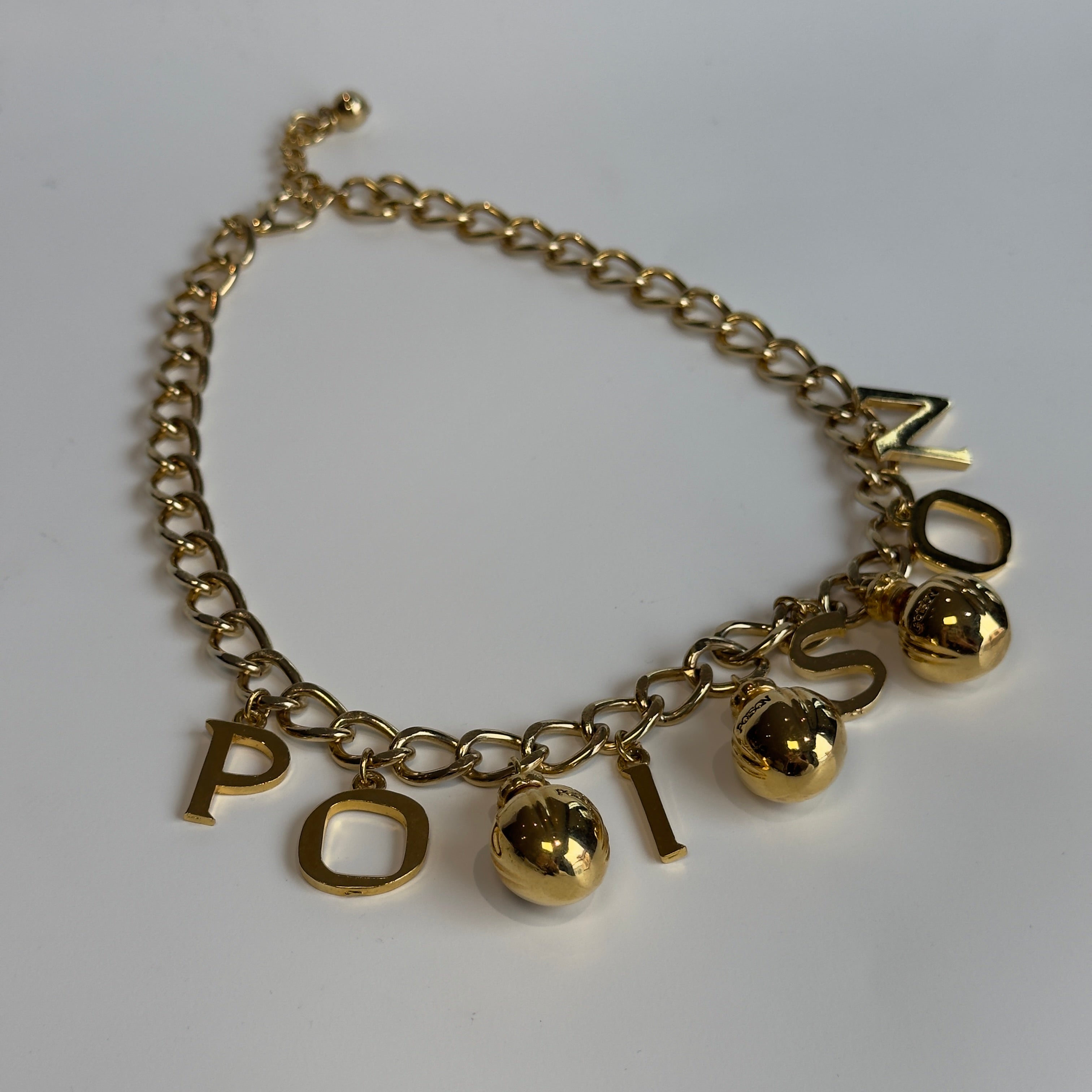 Christian Dior Y2K Perfume Bottle "Poison" Necklace - Queen May