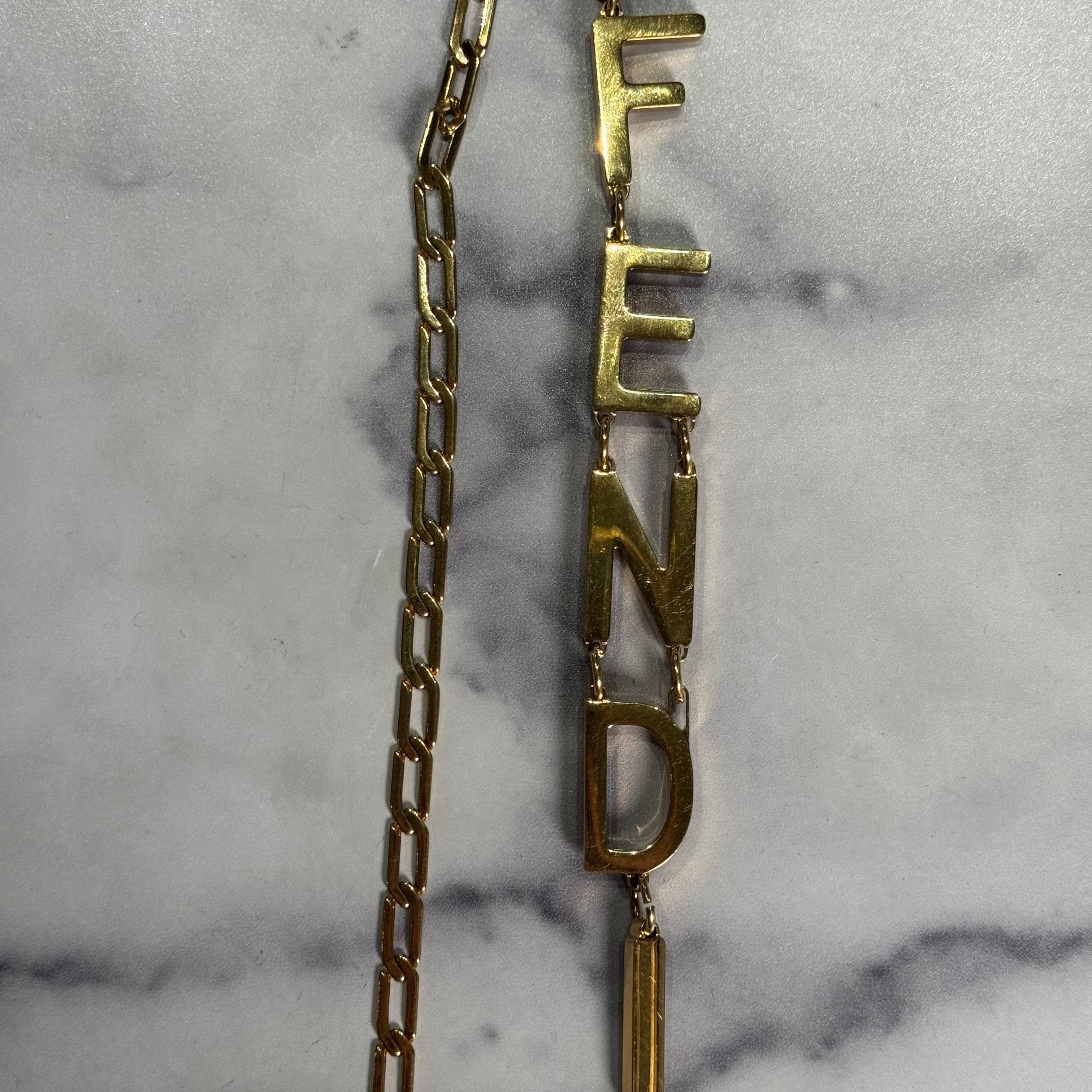 Fendi Logo Belt / Necklace - Queen May