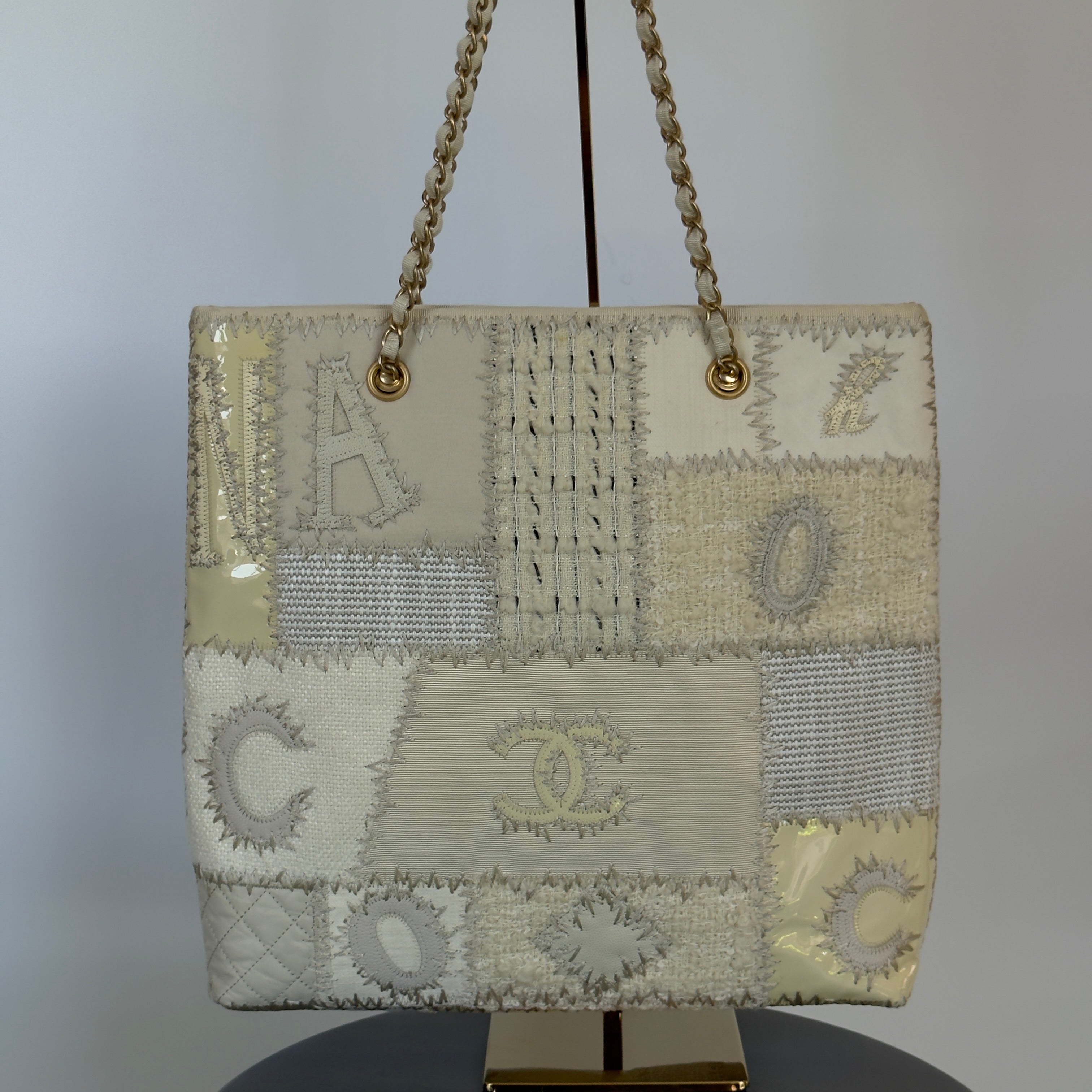Rare Chanel 2017 Patchwork Tote Bag - Queen May