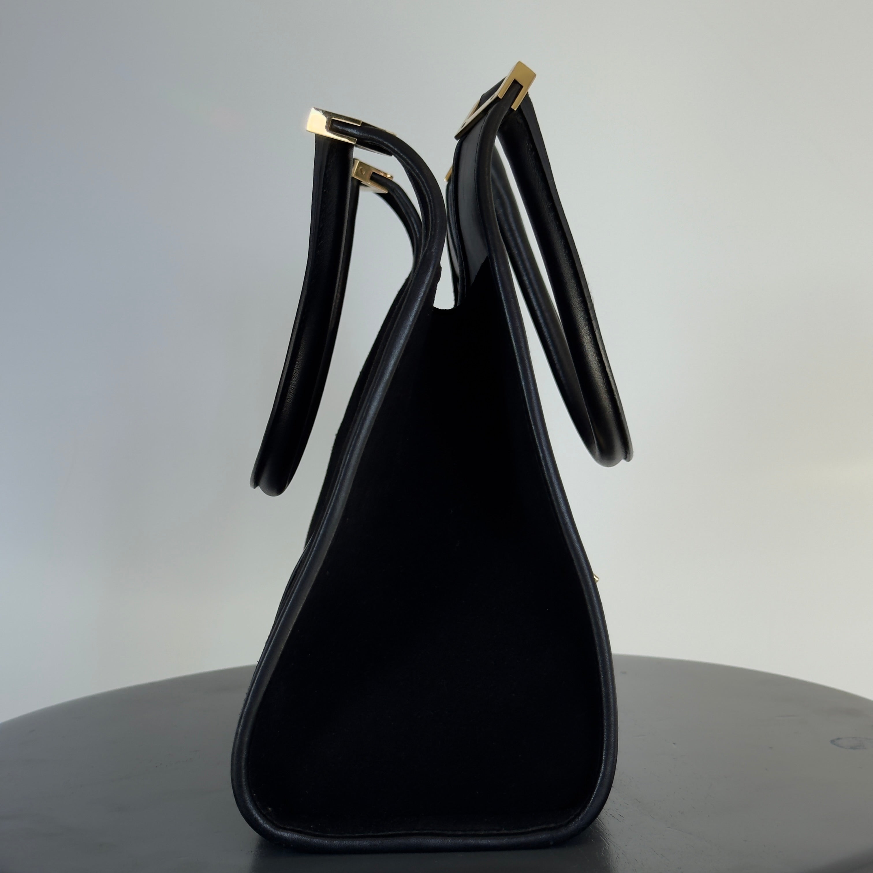 Gucci Monogram Small Bardot Black - Queen May