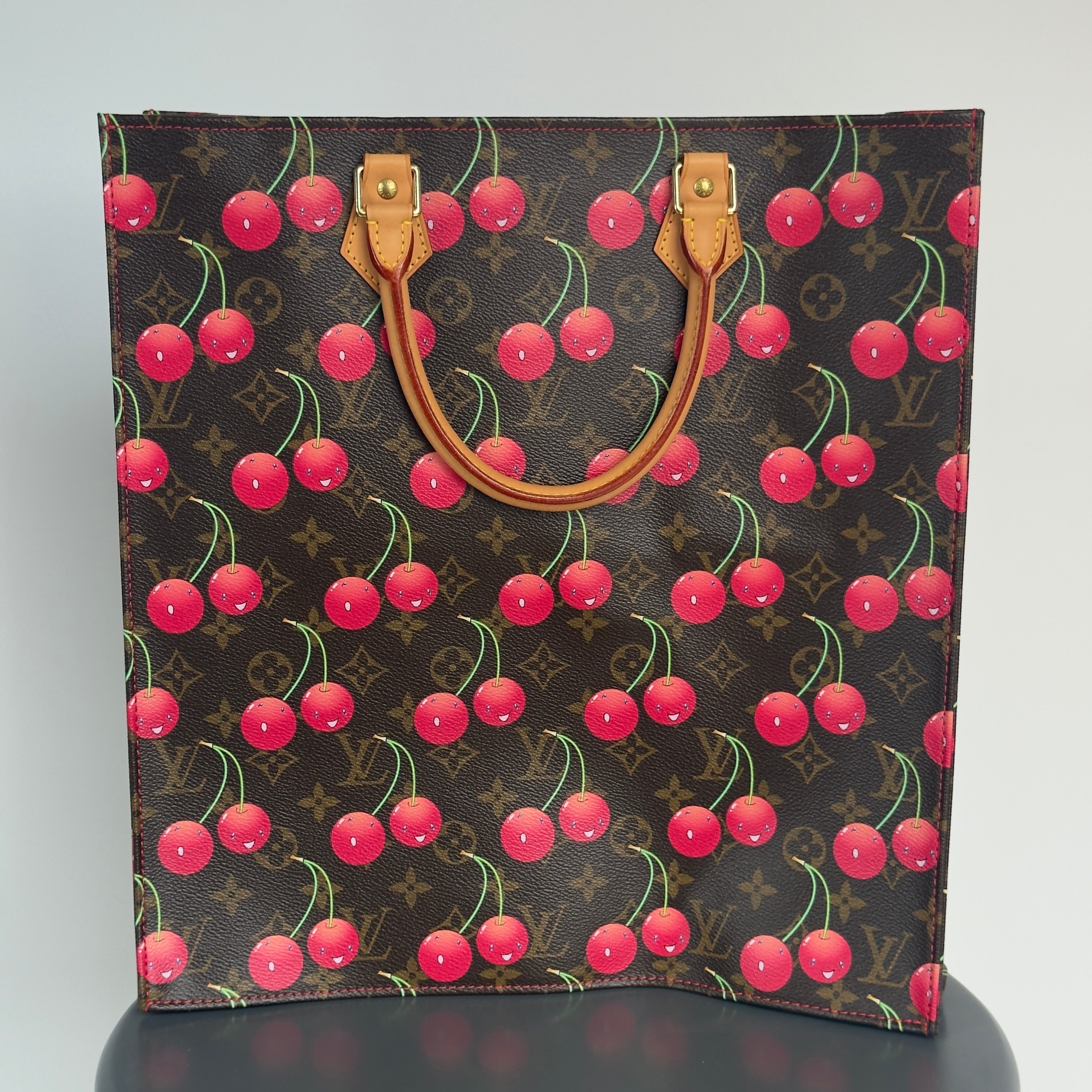 Louis Vuitton Cerises Monogram Sac Plat Takashi Murakami - Queen May