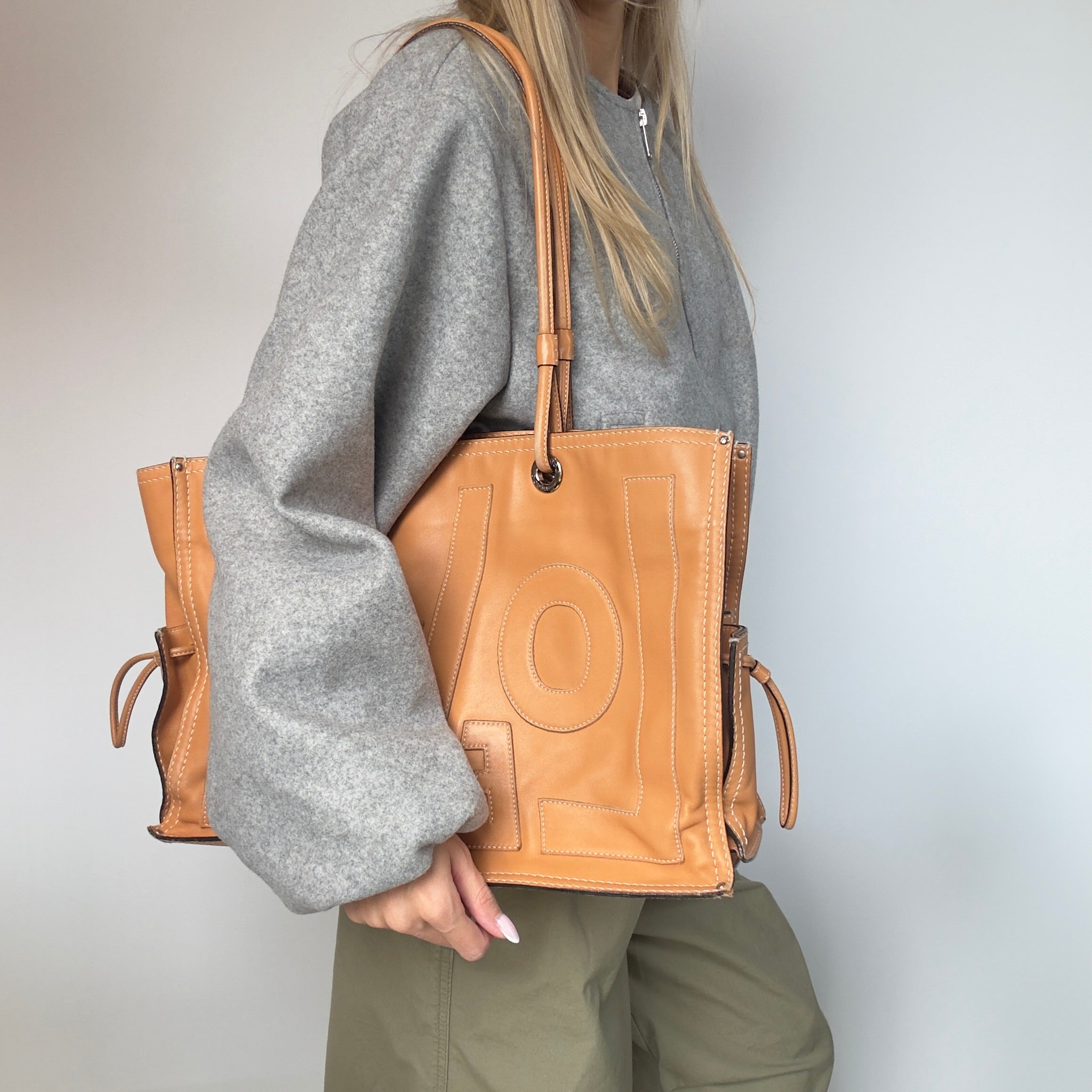Vintage Loewe Anagram Tote