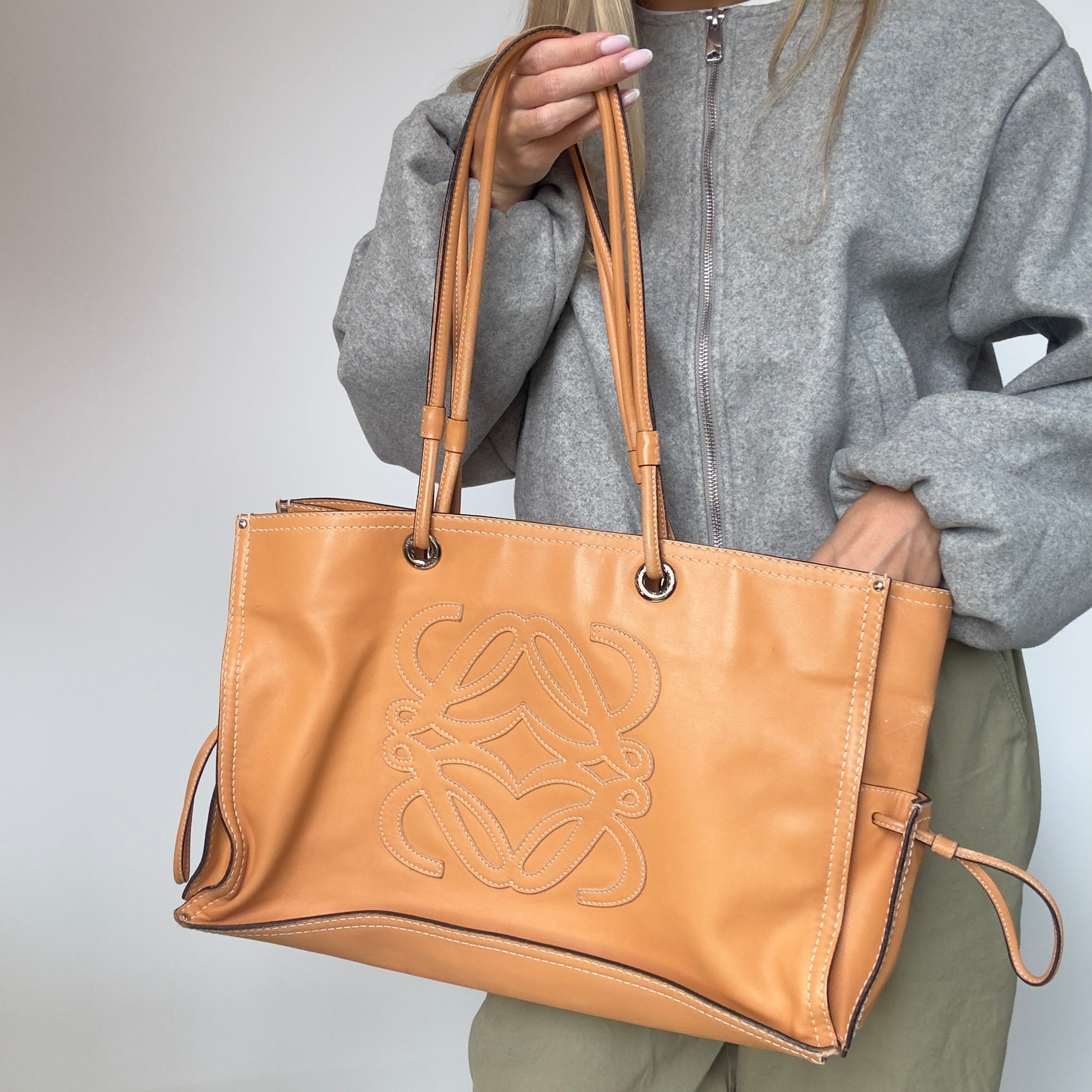 Vintage Loewe Anagram Tote