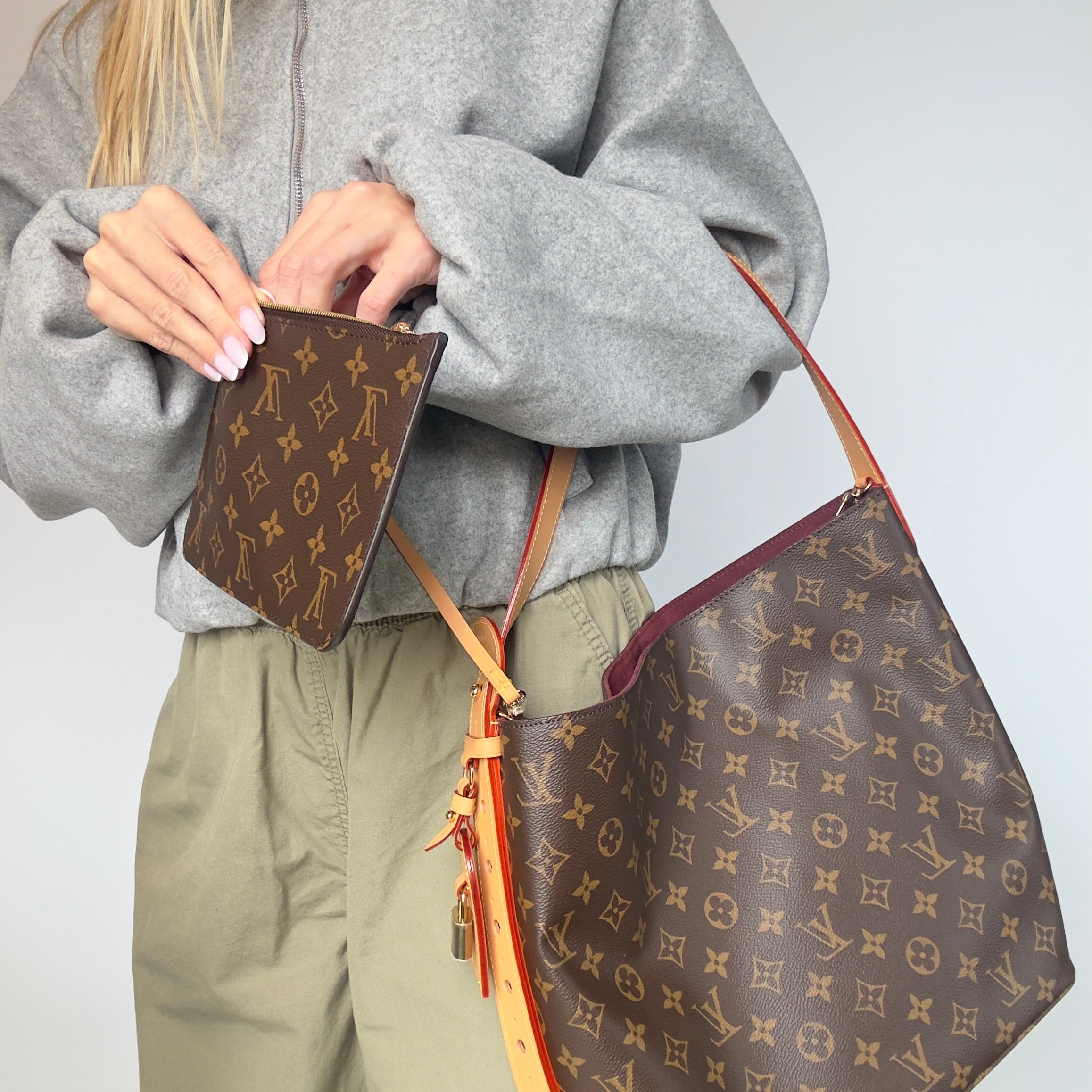 Louis Vuitton All In GM Monogram With Pouch - Queen May