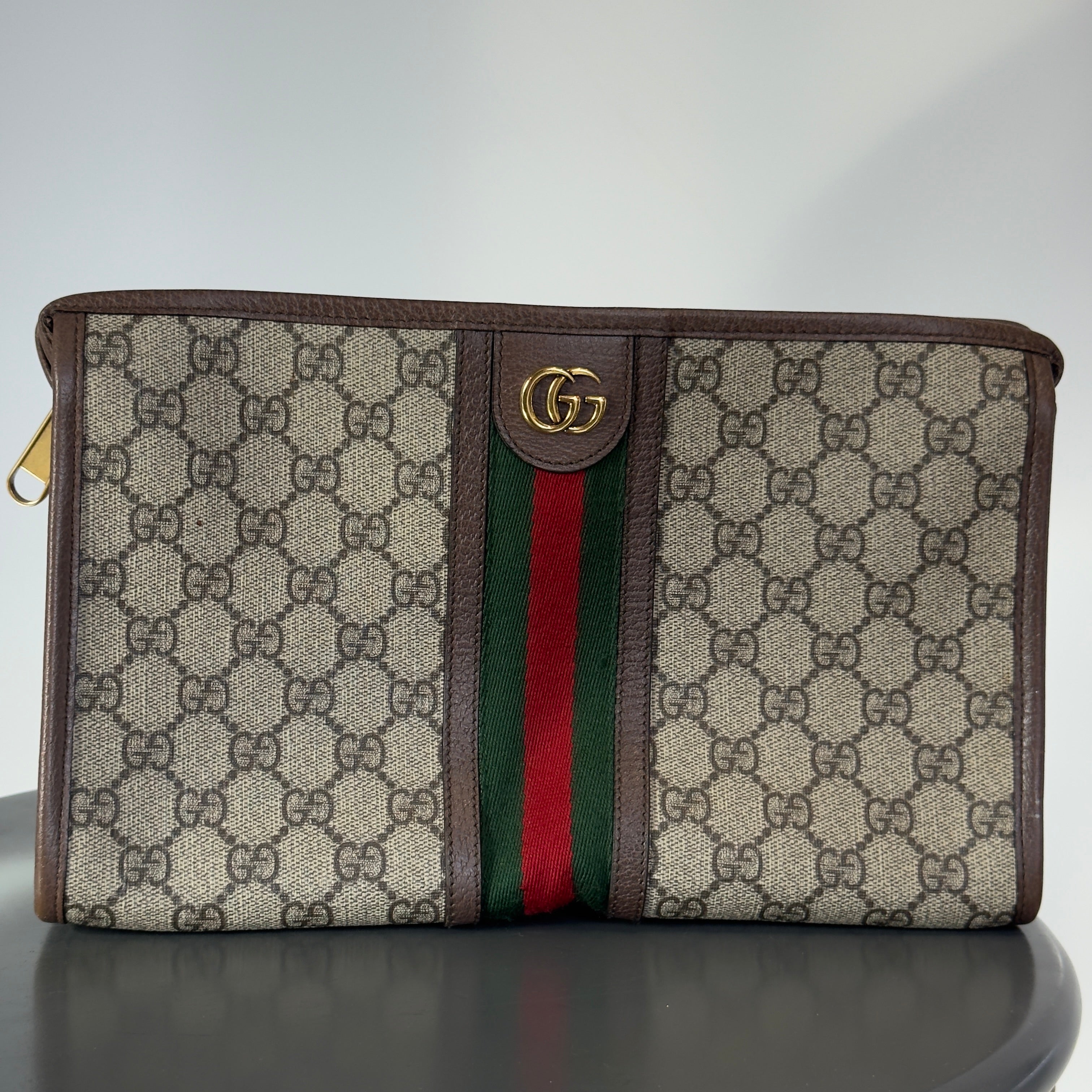 Gucci Monogram Pouch - Queen May