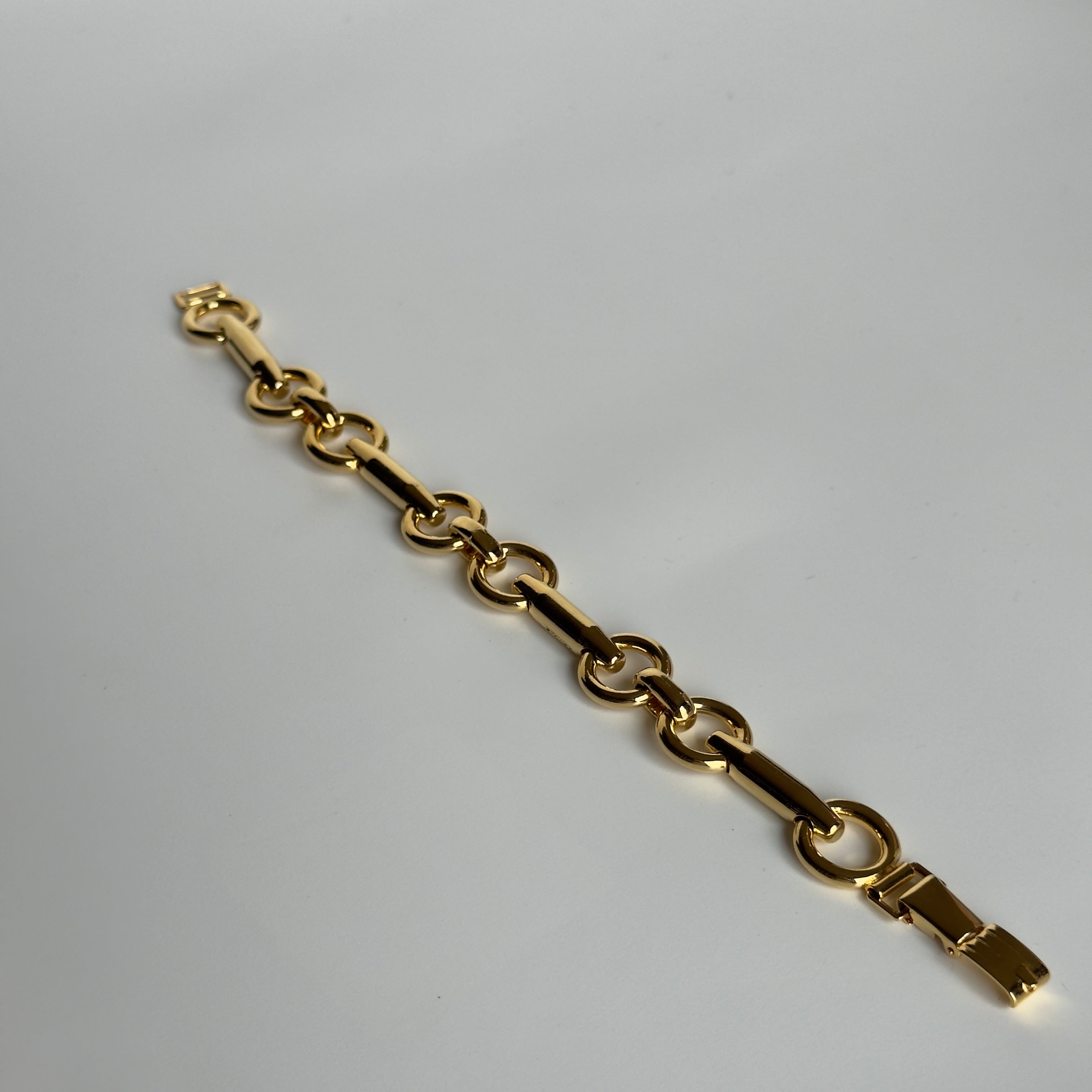 Celine Horsebit Gold Tone Bracelet - Queen May