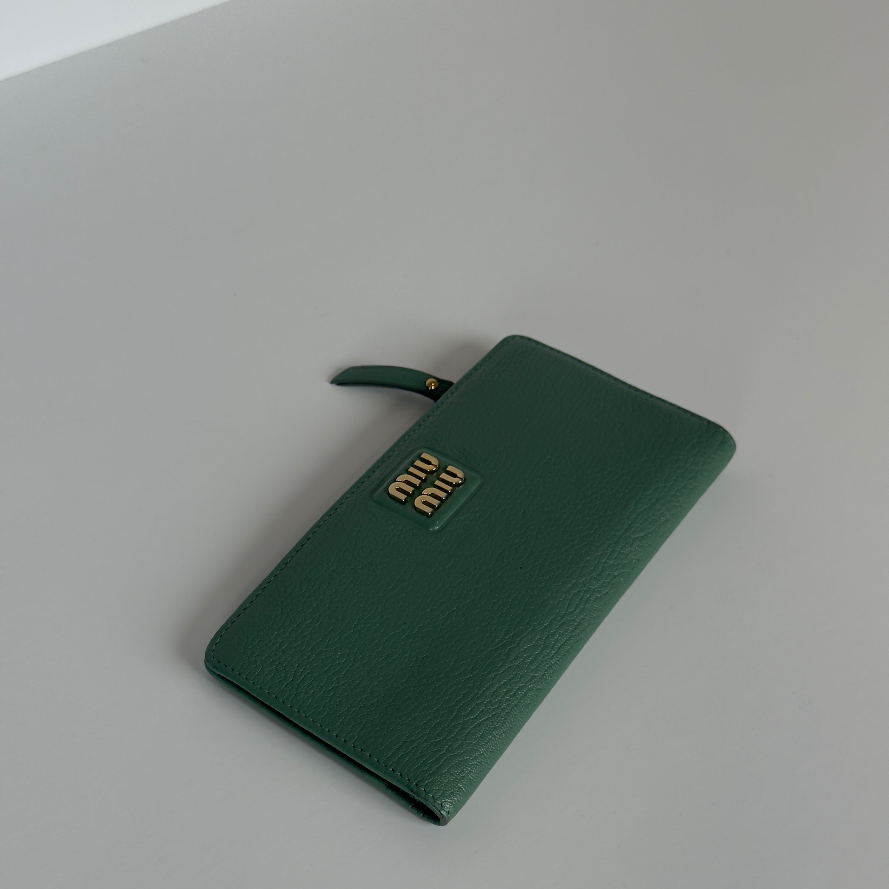 Miu Miu Green Long Wallet - Queen May