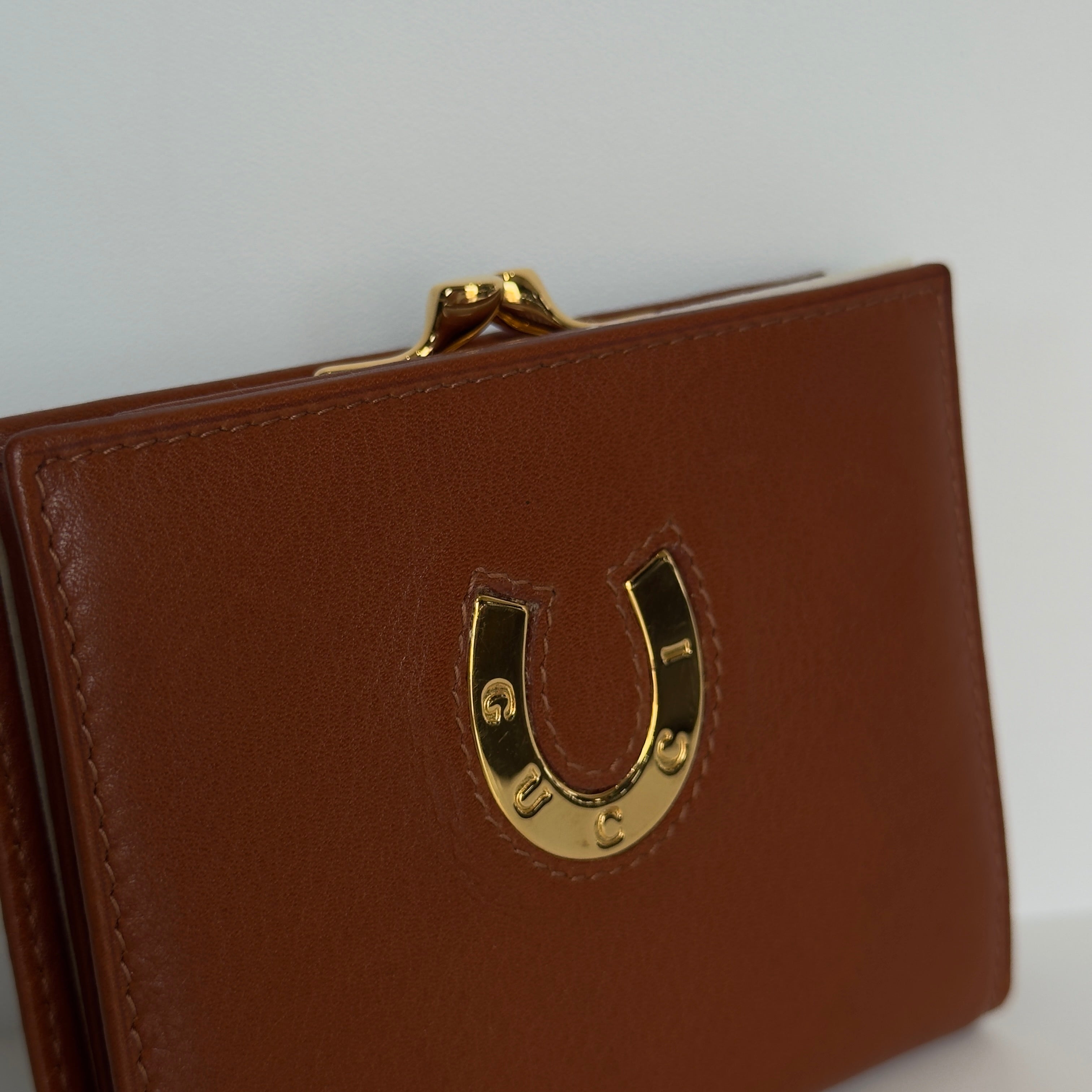 Rare Vintage Gucci Horseshoe Kisslock Wallet - Queen May