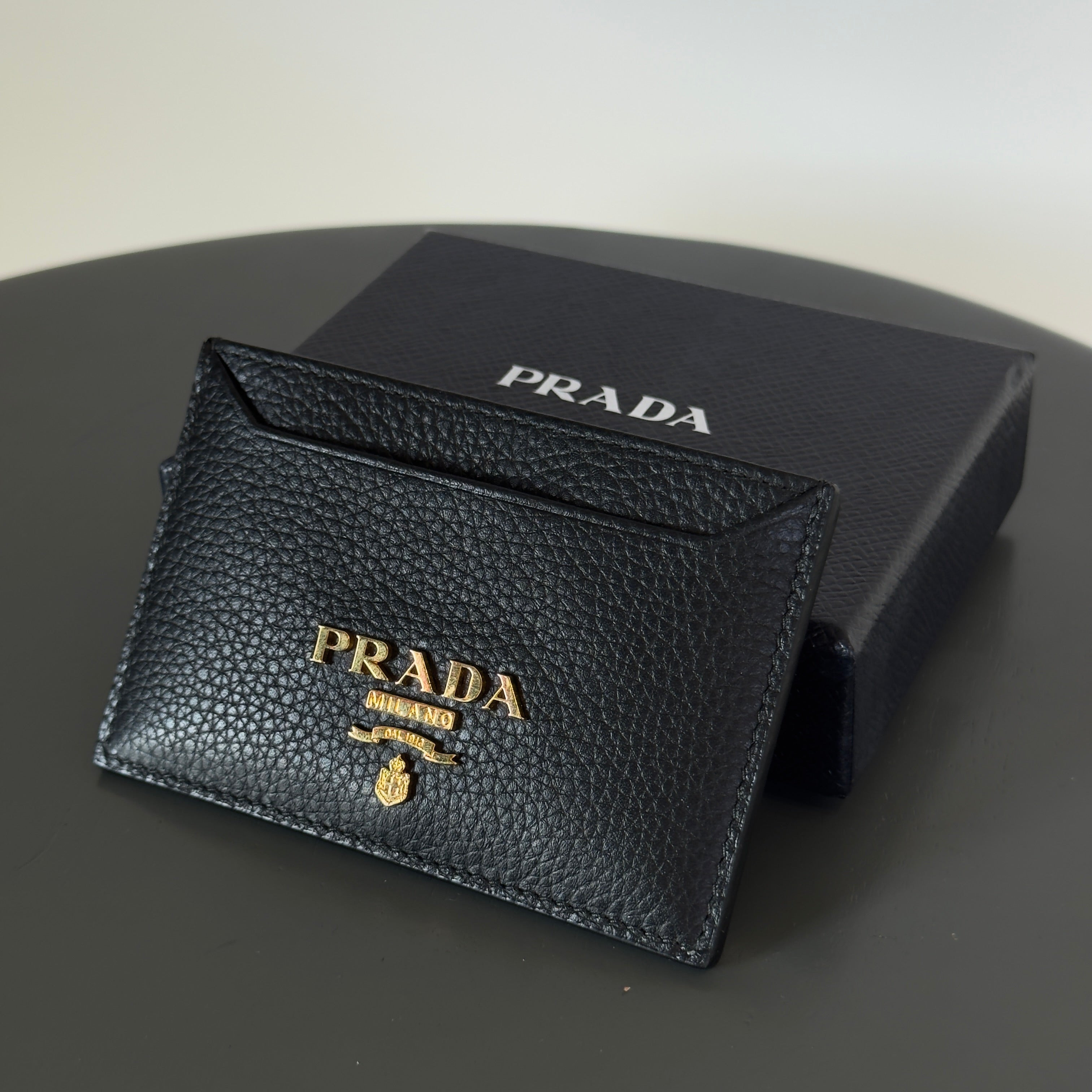 Prada Saffiano Leather Card Holder - Queen May