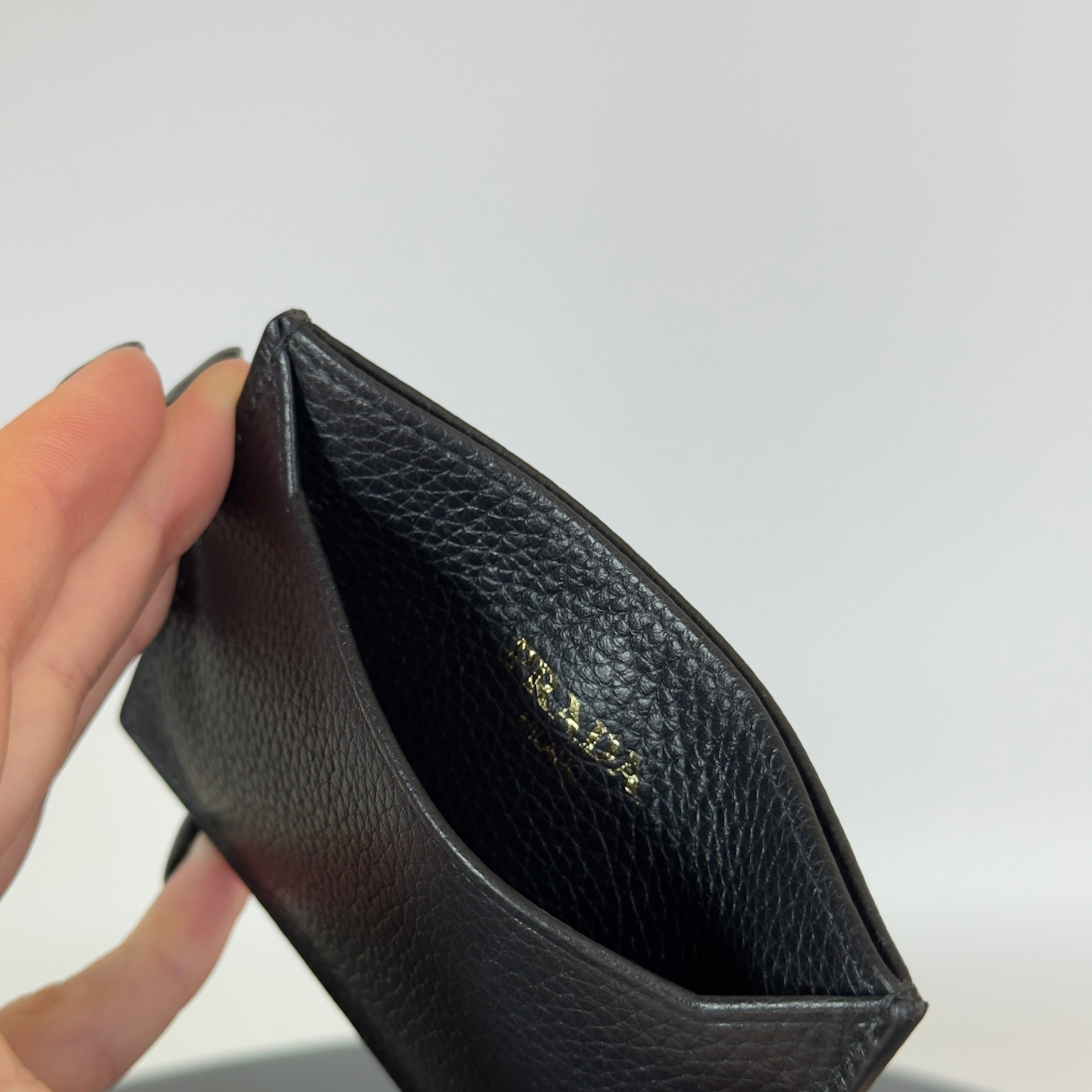 Prada Saffiano Leather Card Holder - Queen May