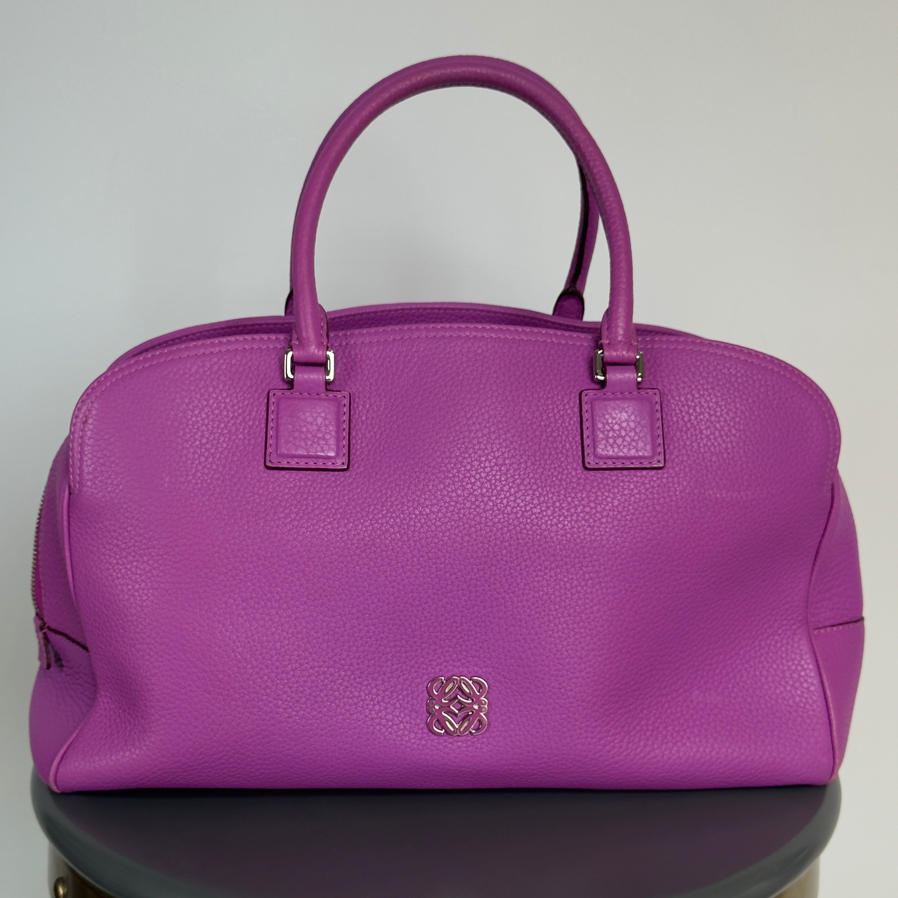 Loewe Fuchsia Amazona Bag - Queen May