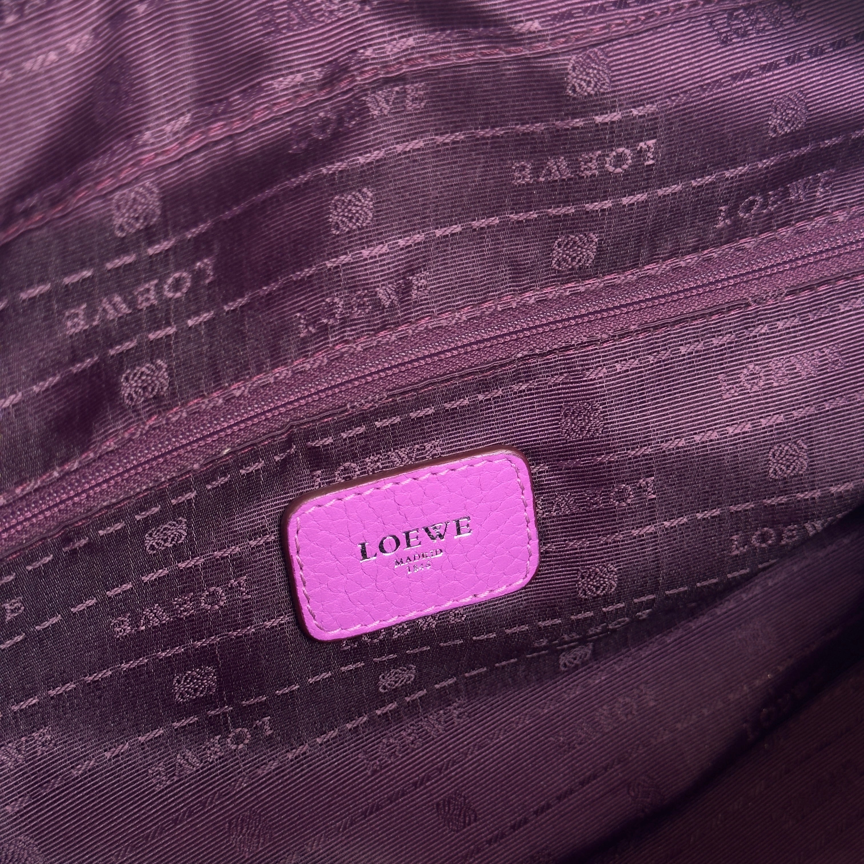 Loewe Fuchsia Amazona Bag - Queen May